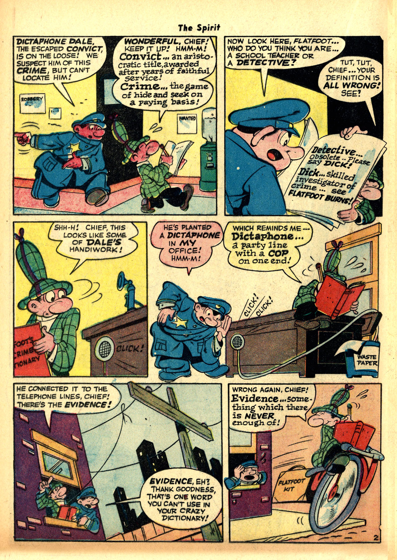 Read online The Spirit (1944) comic -  Issue #6 - 36