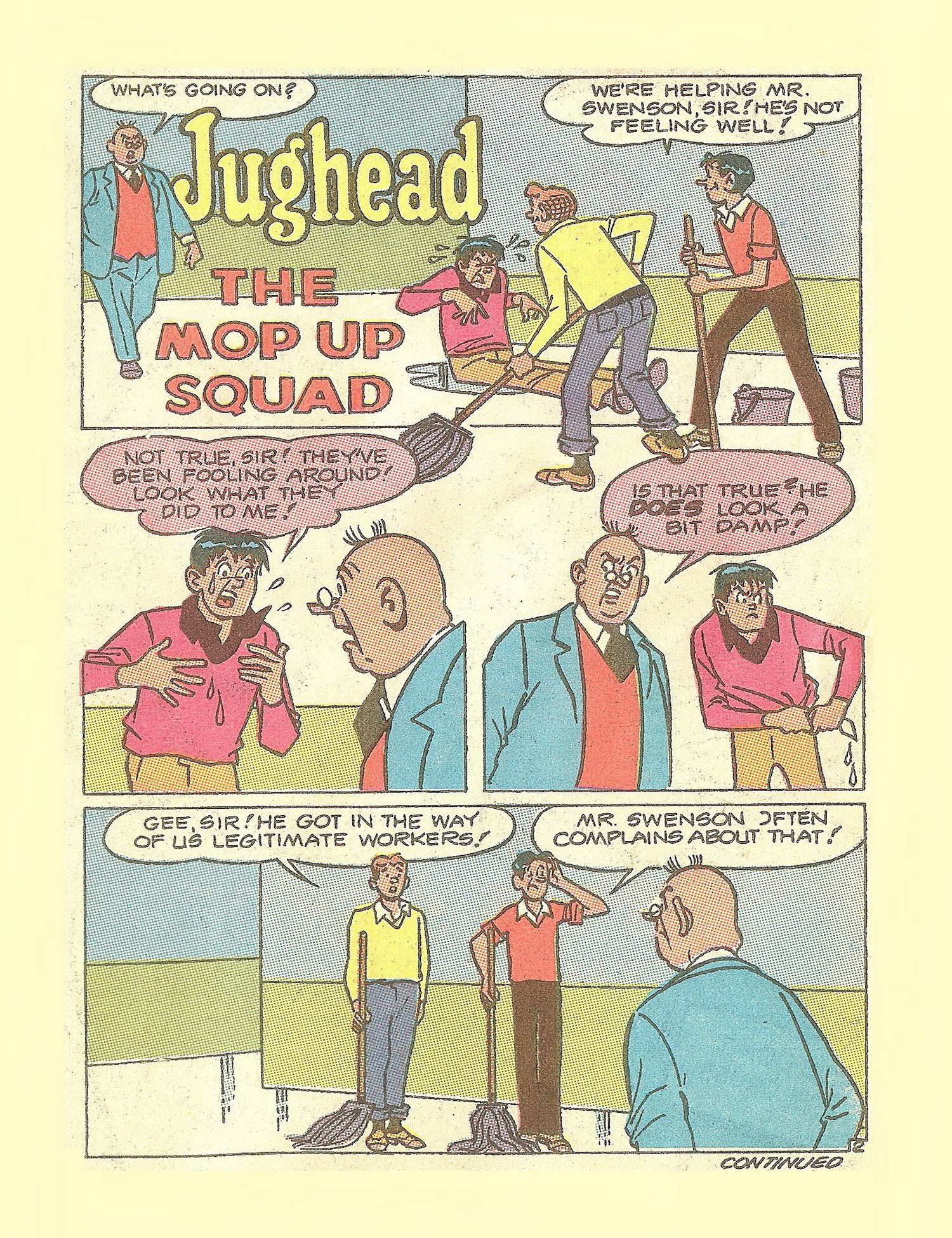 Read online Jughead Jones Comics Digest comic -  Issue #65 - 123