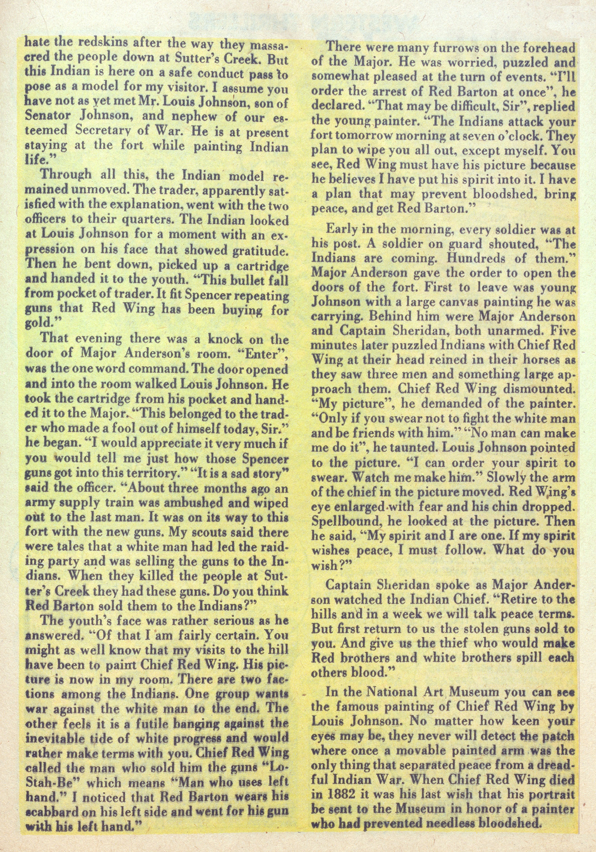 Read online Western Thrillers (1948) comic -  Issue #6 - 23