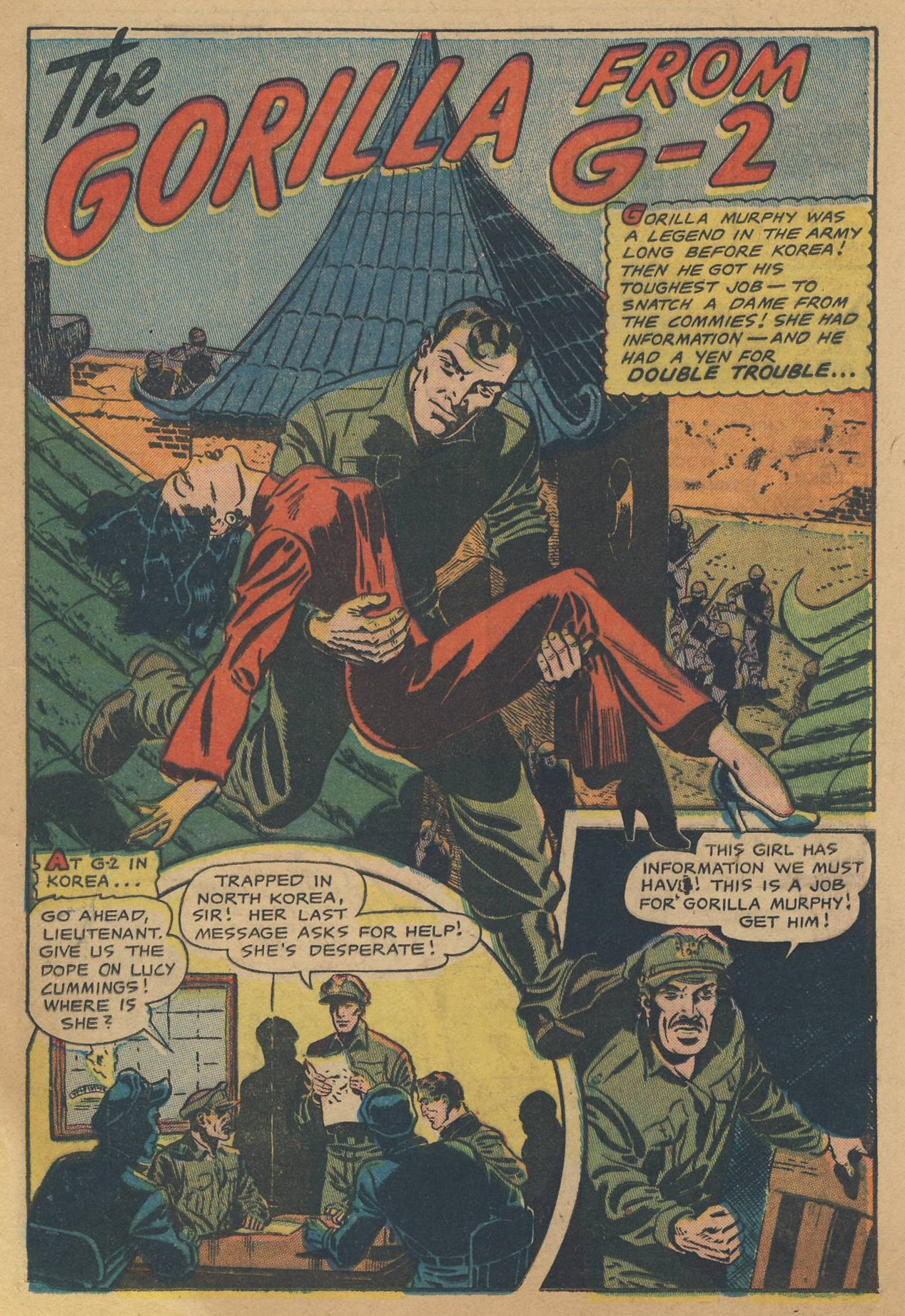 Read online G-I in Battle (1952) comic -  Issue #1 - 25