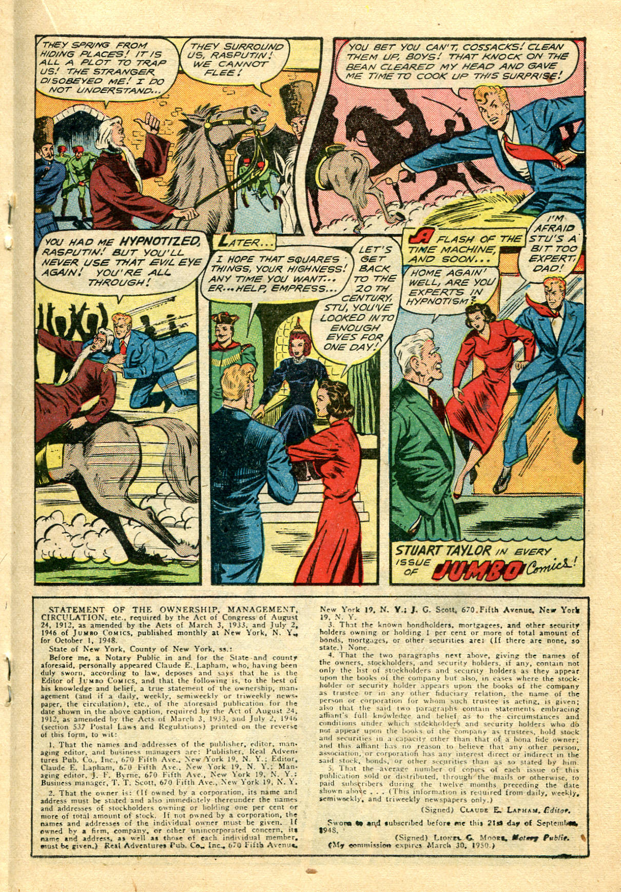Read online Jumbo Comics comic -  Issue #120 - 29
