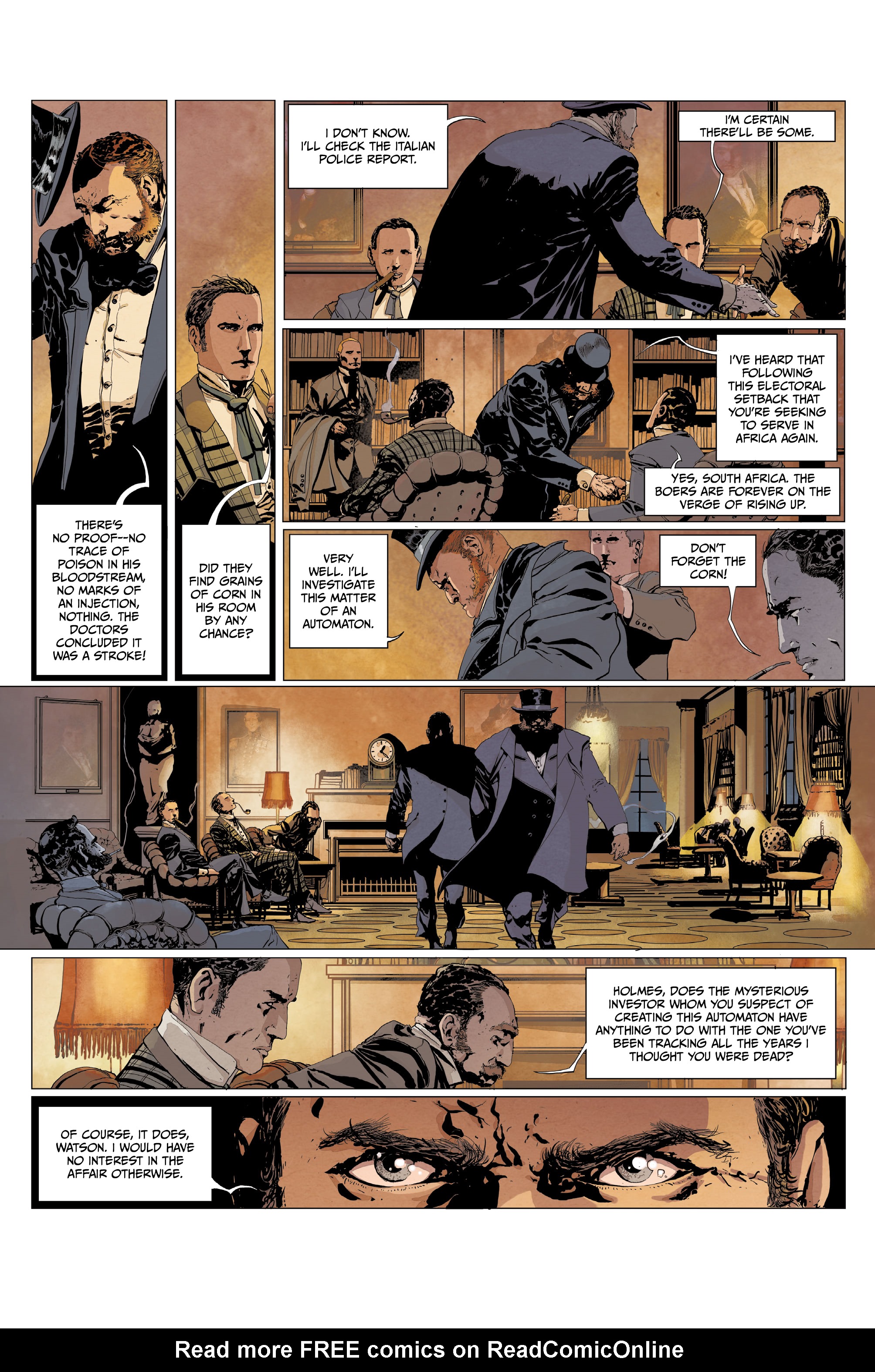 Read online M.O.R.I.A.R.T.Y : The Clockwork Empire comic -  Issue #1 - 29