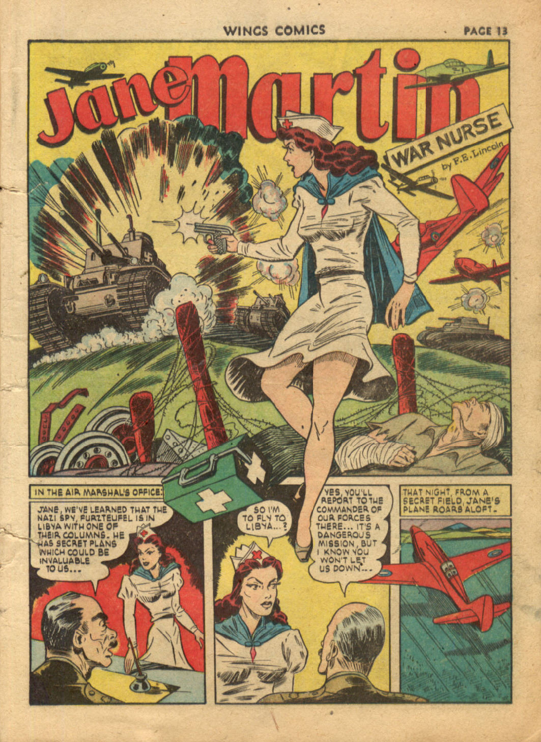 Read online Wings Comics comic -  Issue #21 - 15