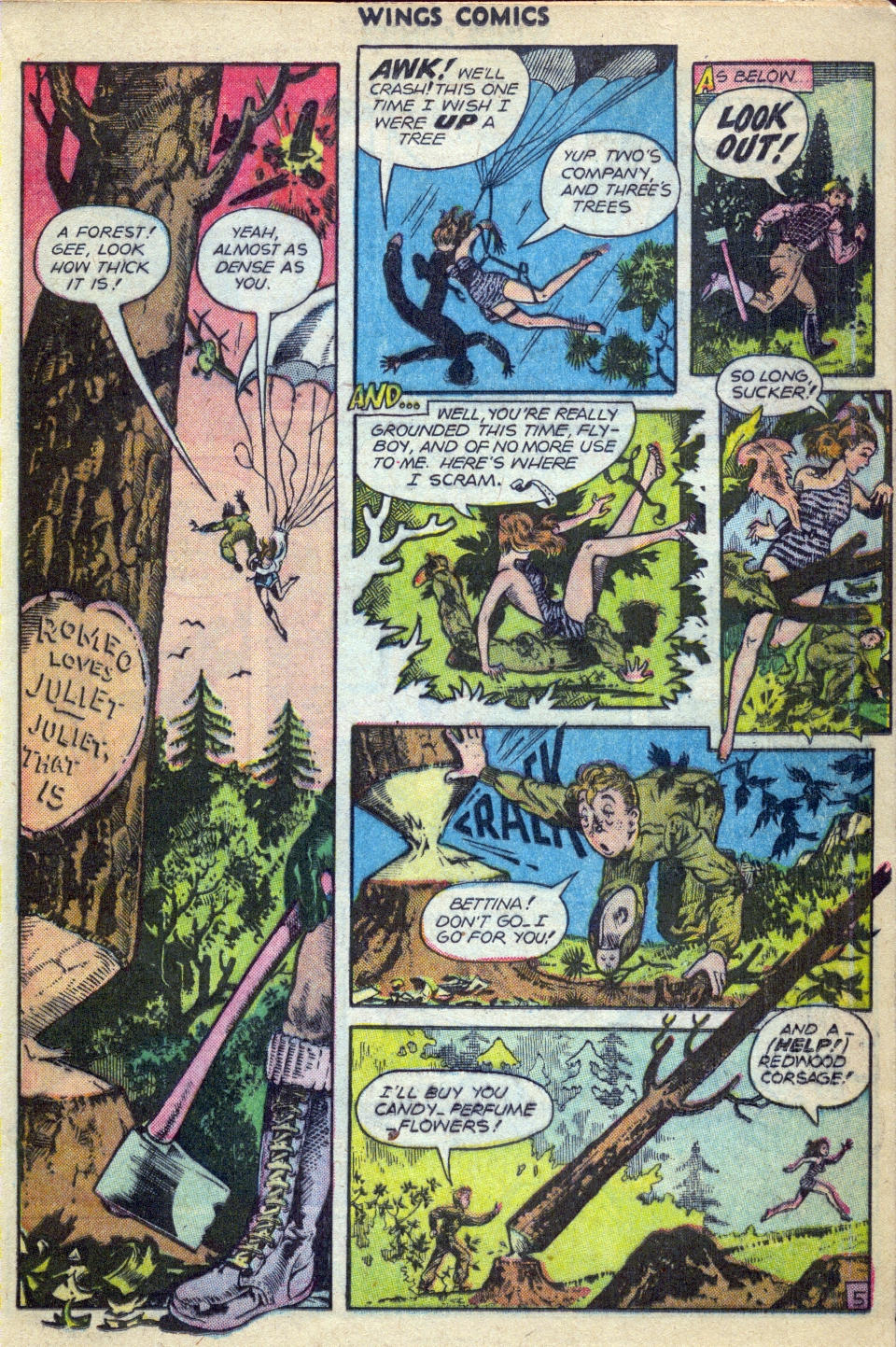 Read online Wings Comics comic -  Issue #78 - 23