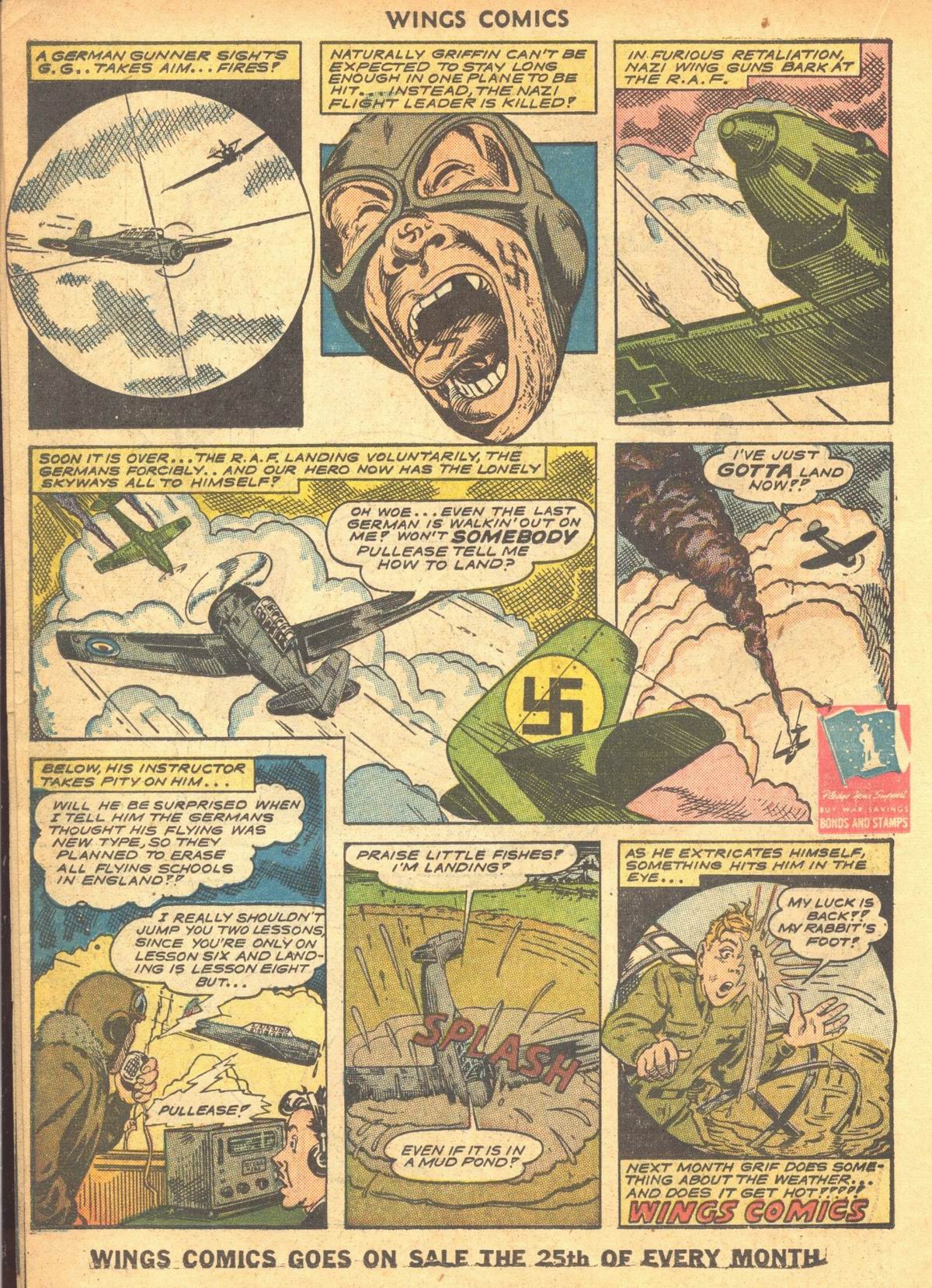 Read online Wings Comics comic -  Issue #35 - 32
