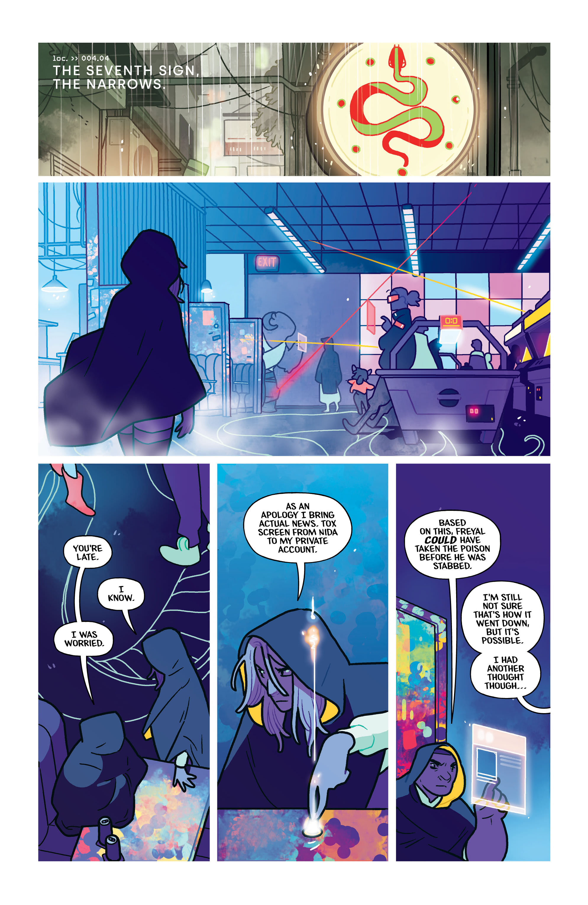 Read online Black Cloak comic -  Issue #4 - 21