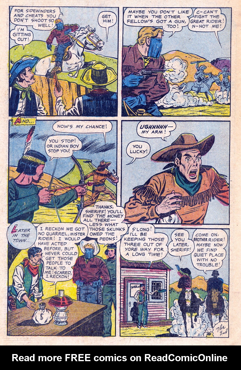 Read online Gunsmoke Trail comic -  Issue #3 - 18