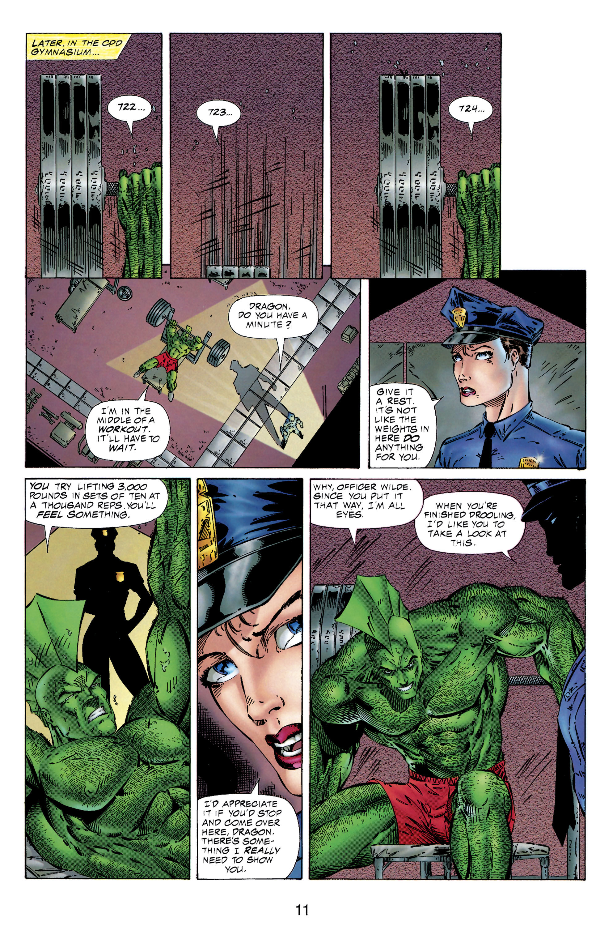 Read online Backlash comic -  Issue #2 - 12