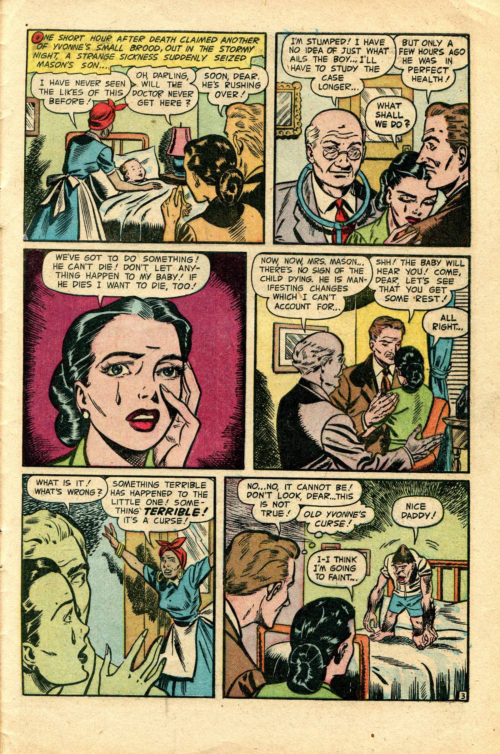 Read online Haunted Thrills comic -  Issue #10 - 29