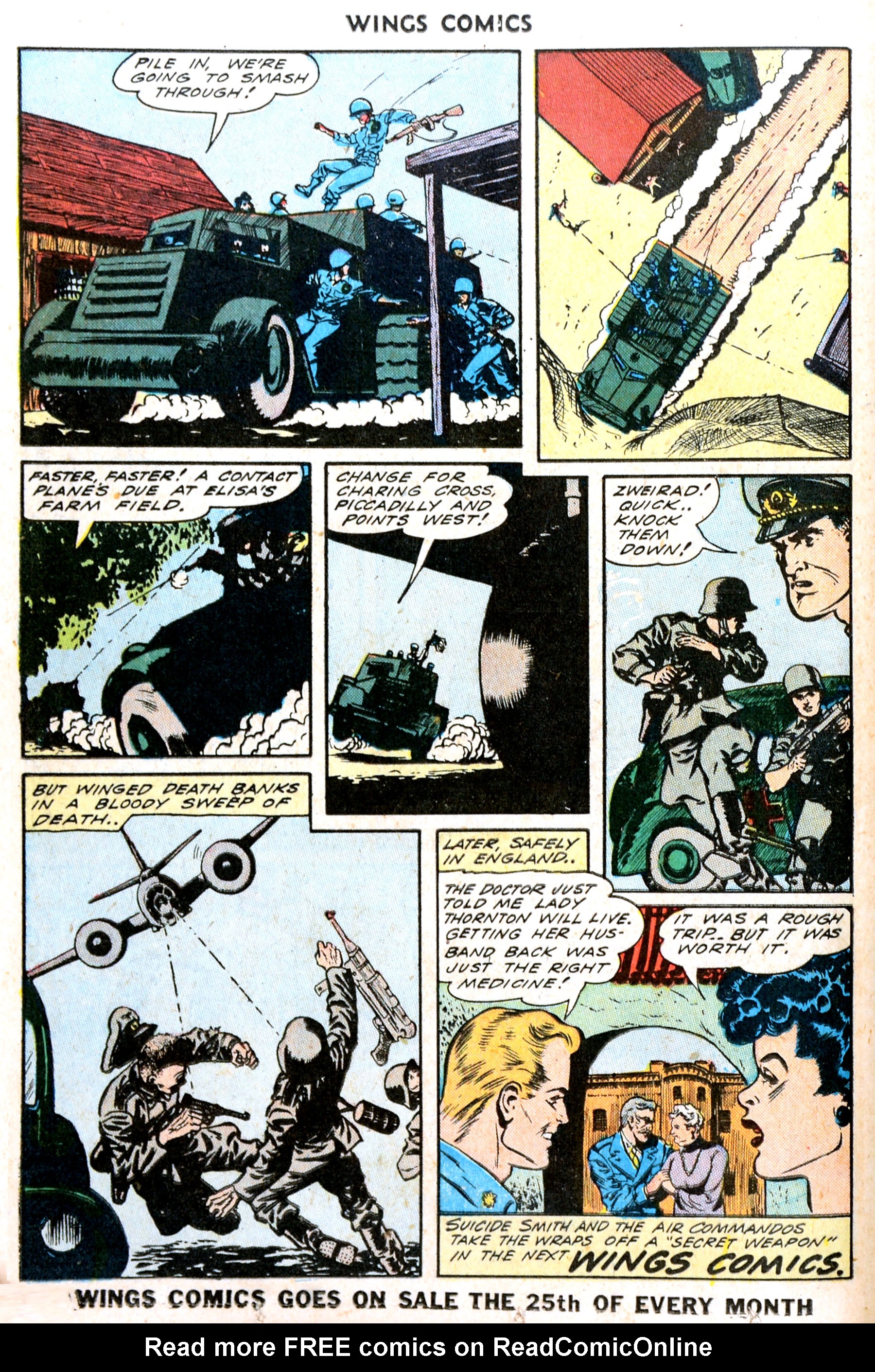 Read online Wings Comics comic -  Issue #47 - 26