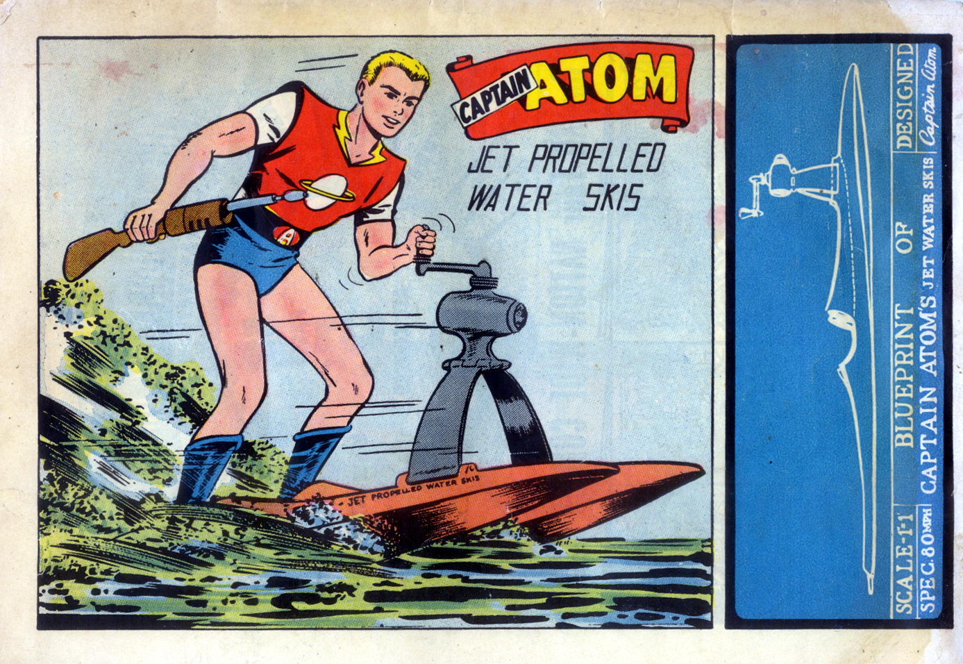 Read online Captain Atom (1950) comic -  Issue #6 - 52