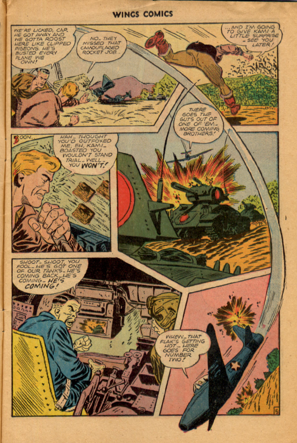 Read online Wings Comics comic -  Issue #72 - 7