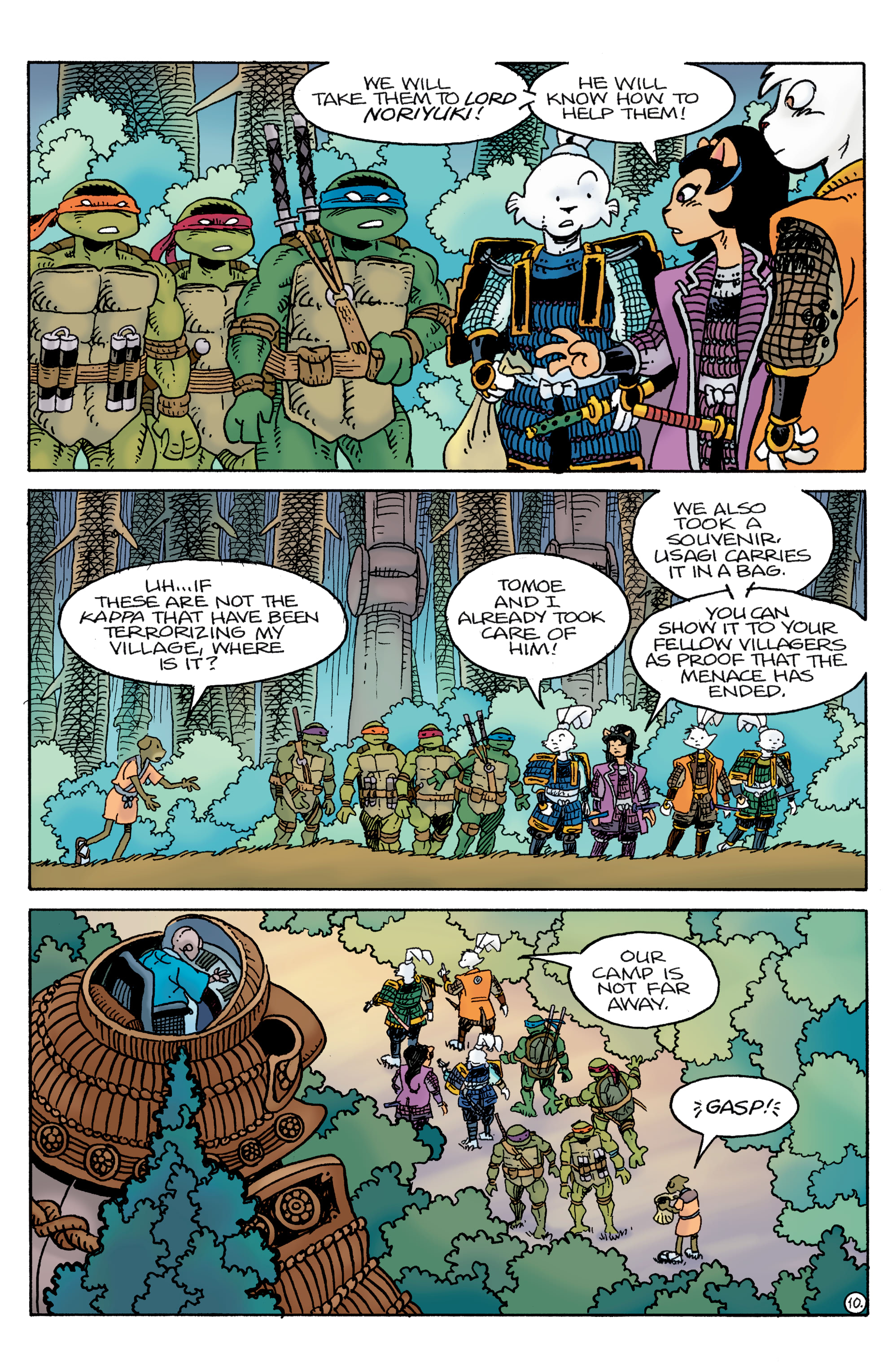 Read online Teenage Mutant Ninja Turtles/Usagi Yojimbo: WhereWhen comic -  Issue #2 - 12