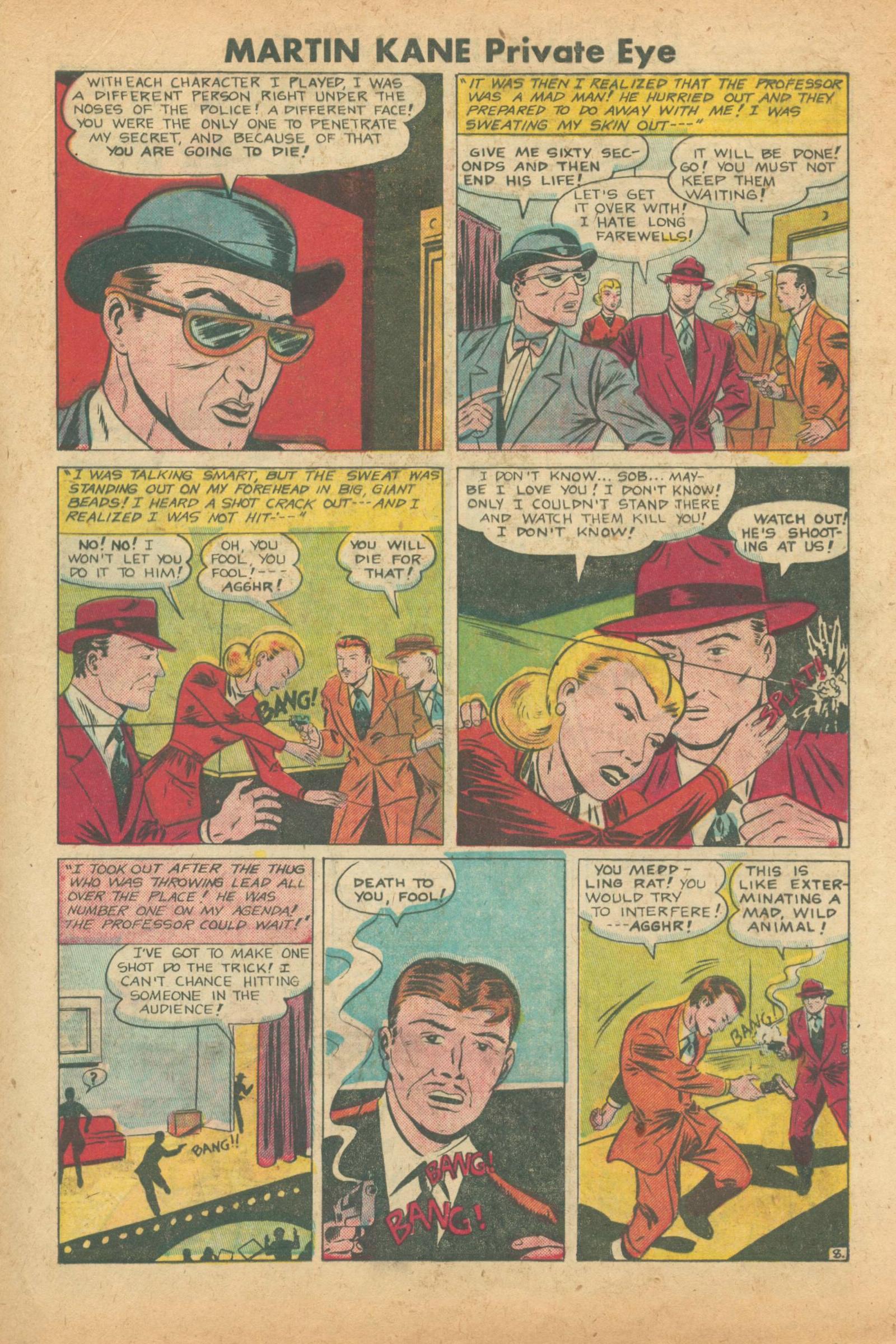 Read online Martin Kane, Private Eye comic -  Issue #2 - 9