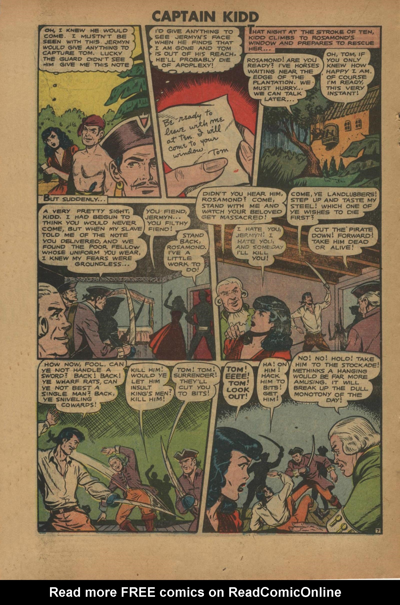 Read online Captain Kidd comic -  Issue #25 - 18