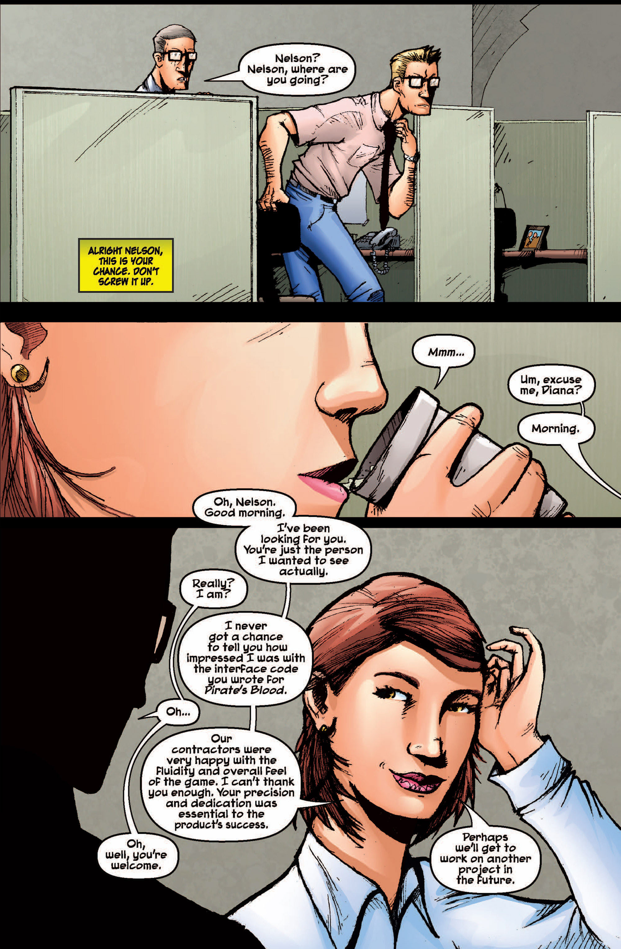 Read online Gauze comic -  Issue #3 - 11