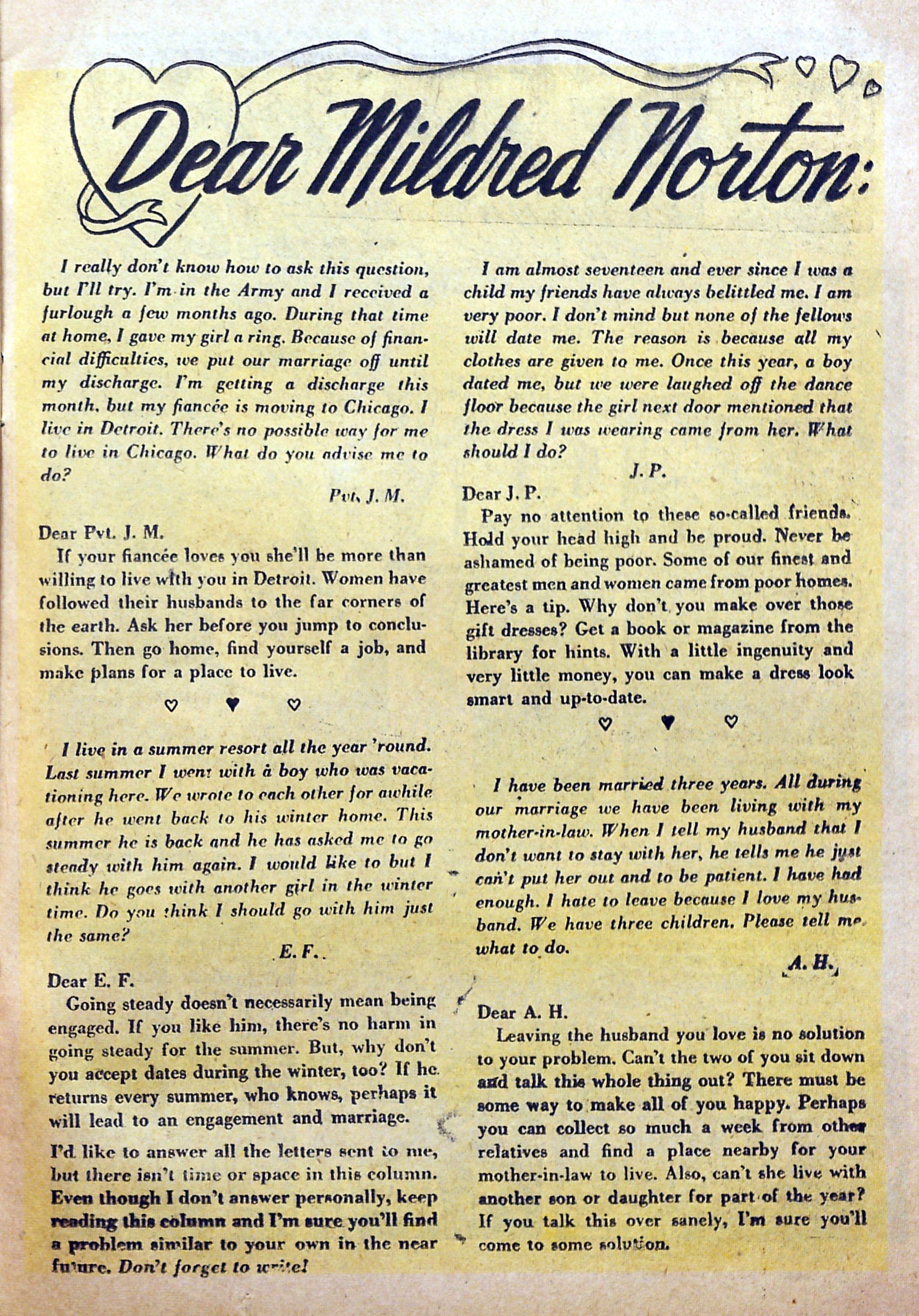 Read online Dear Heart comic -  Issue #15 - 11