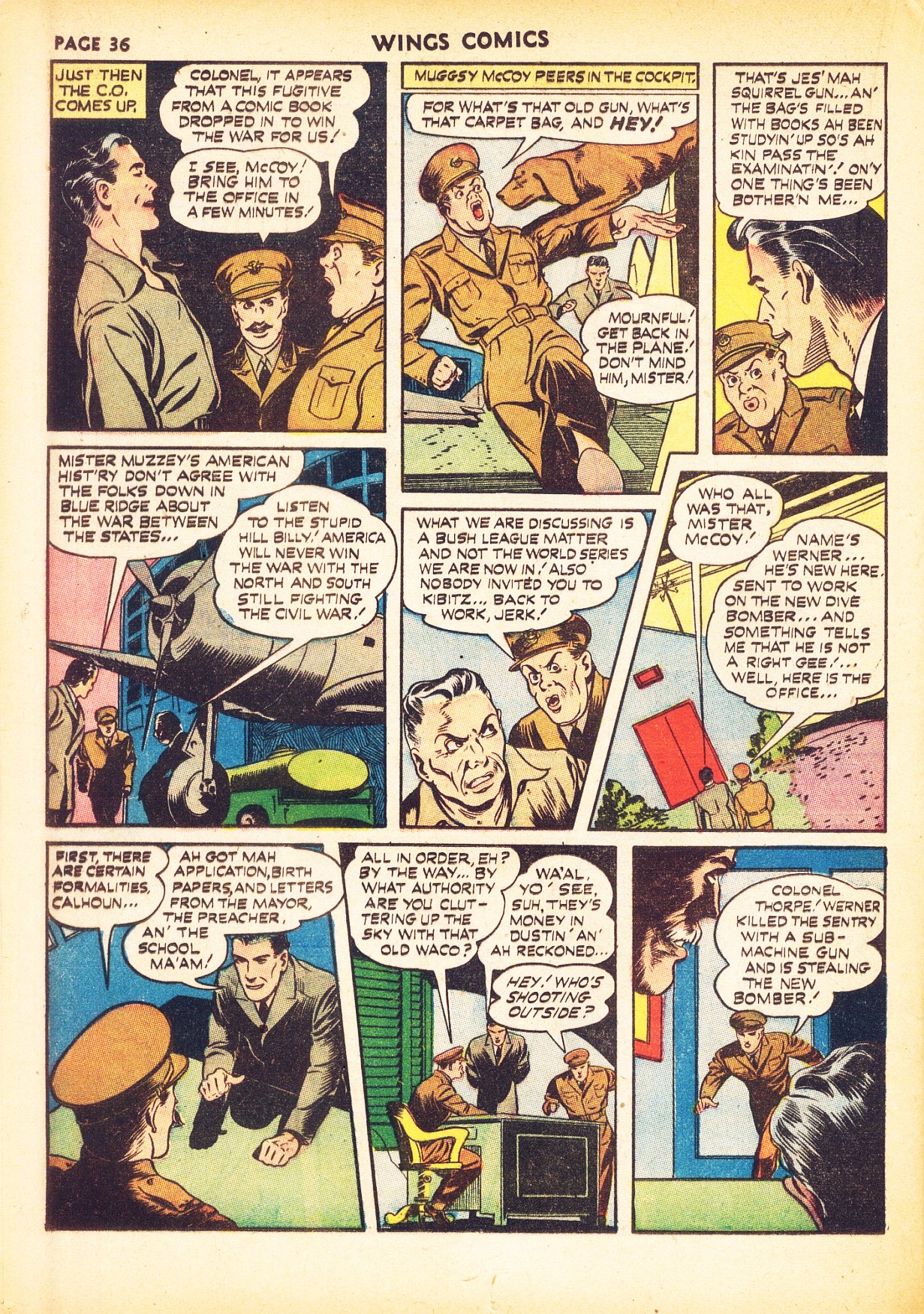 Read online Wings Comics comic -  Issue #24 - 38