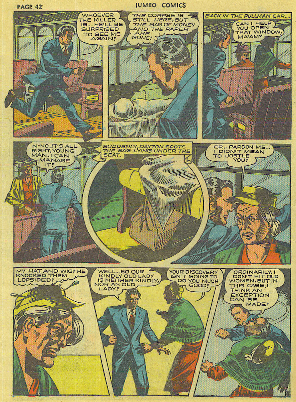 Read online Jumbo Comics comic -  Issue #42 - 44