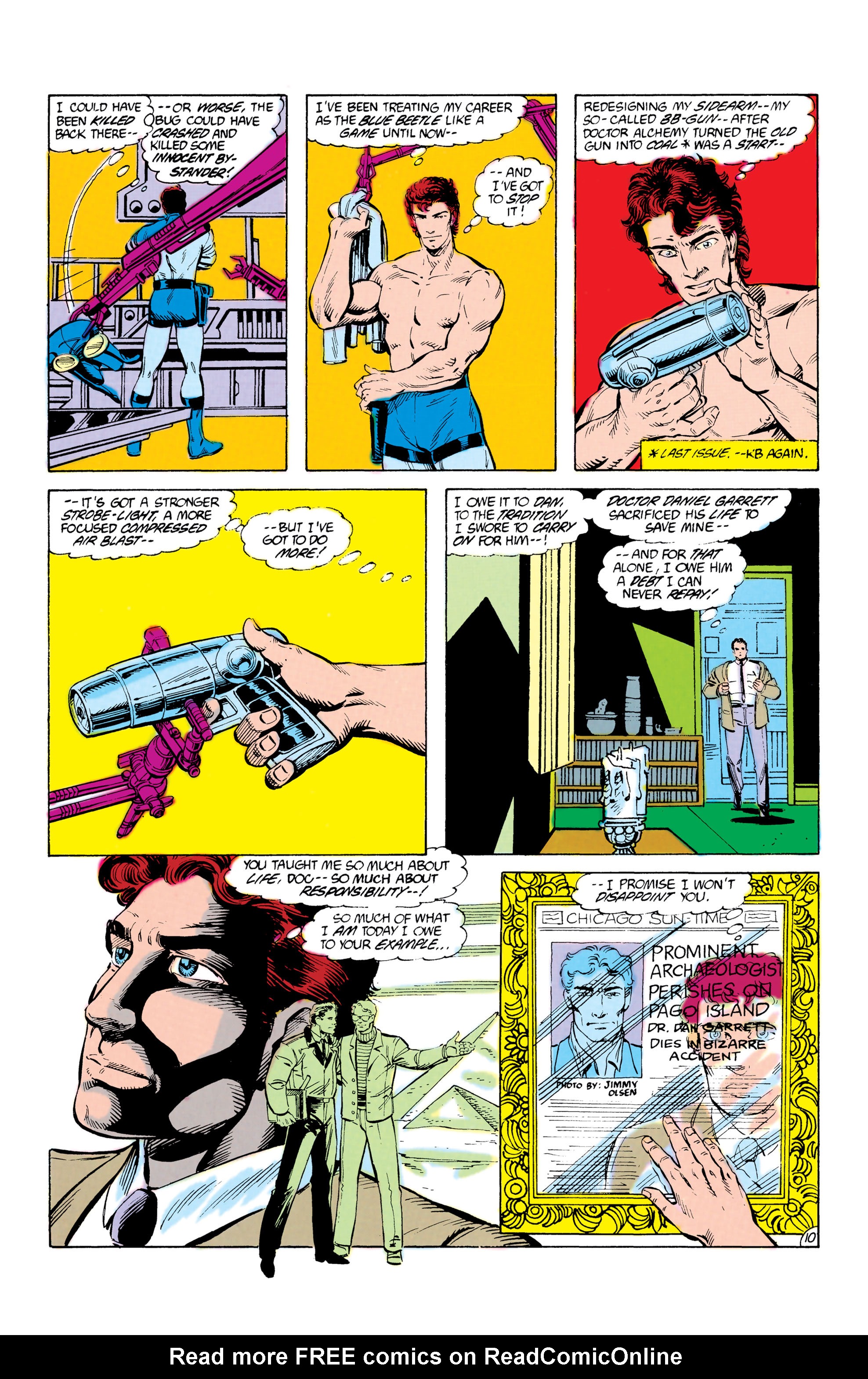 Read online Blue Beetle (1986) comic -  Issue #5 - 11