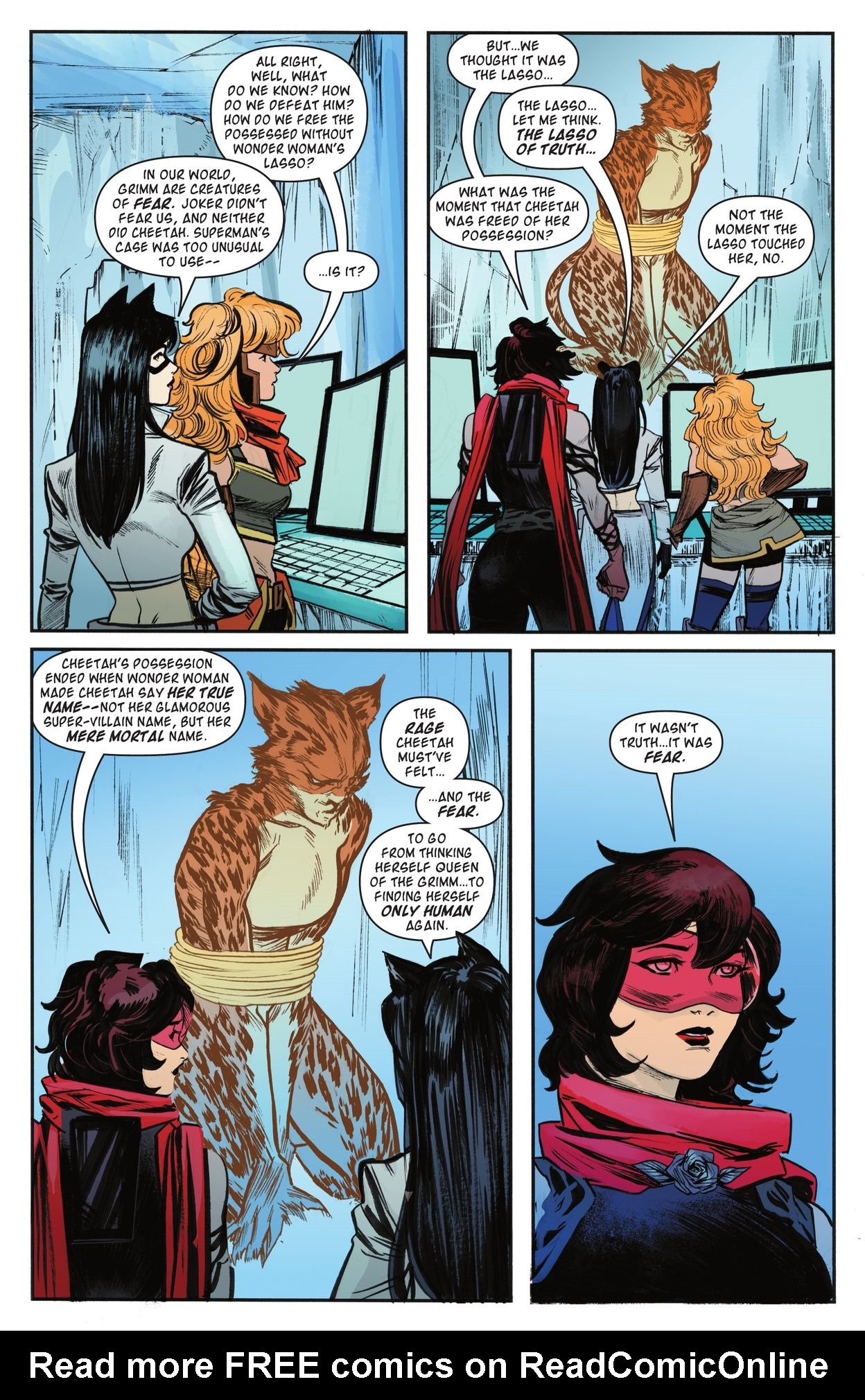 Read online DC/RWBY comic -  Issue #5 - 11
