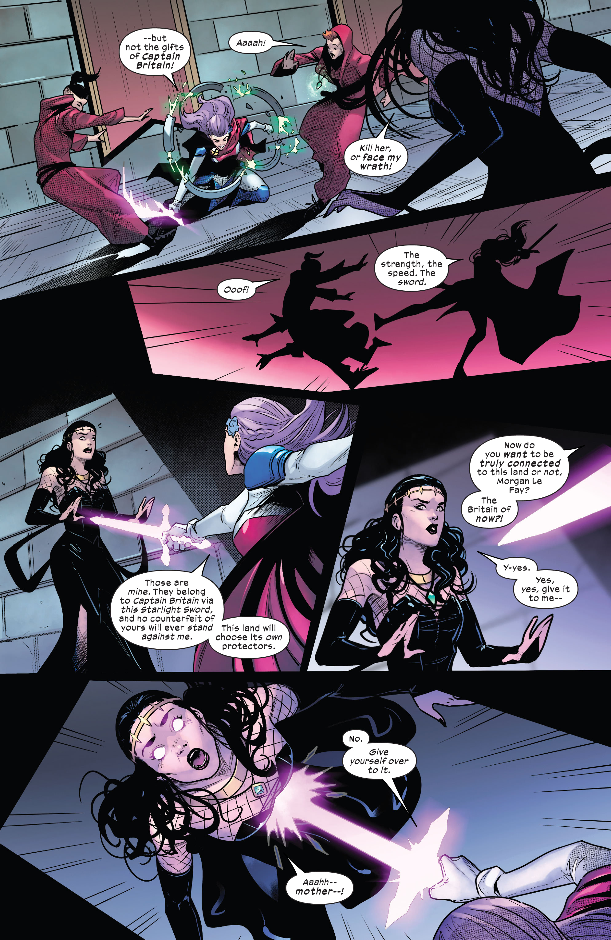 Read online Betsy Braddock: Captain Britain comic -  Issue #5 - 20