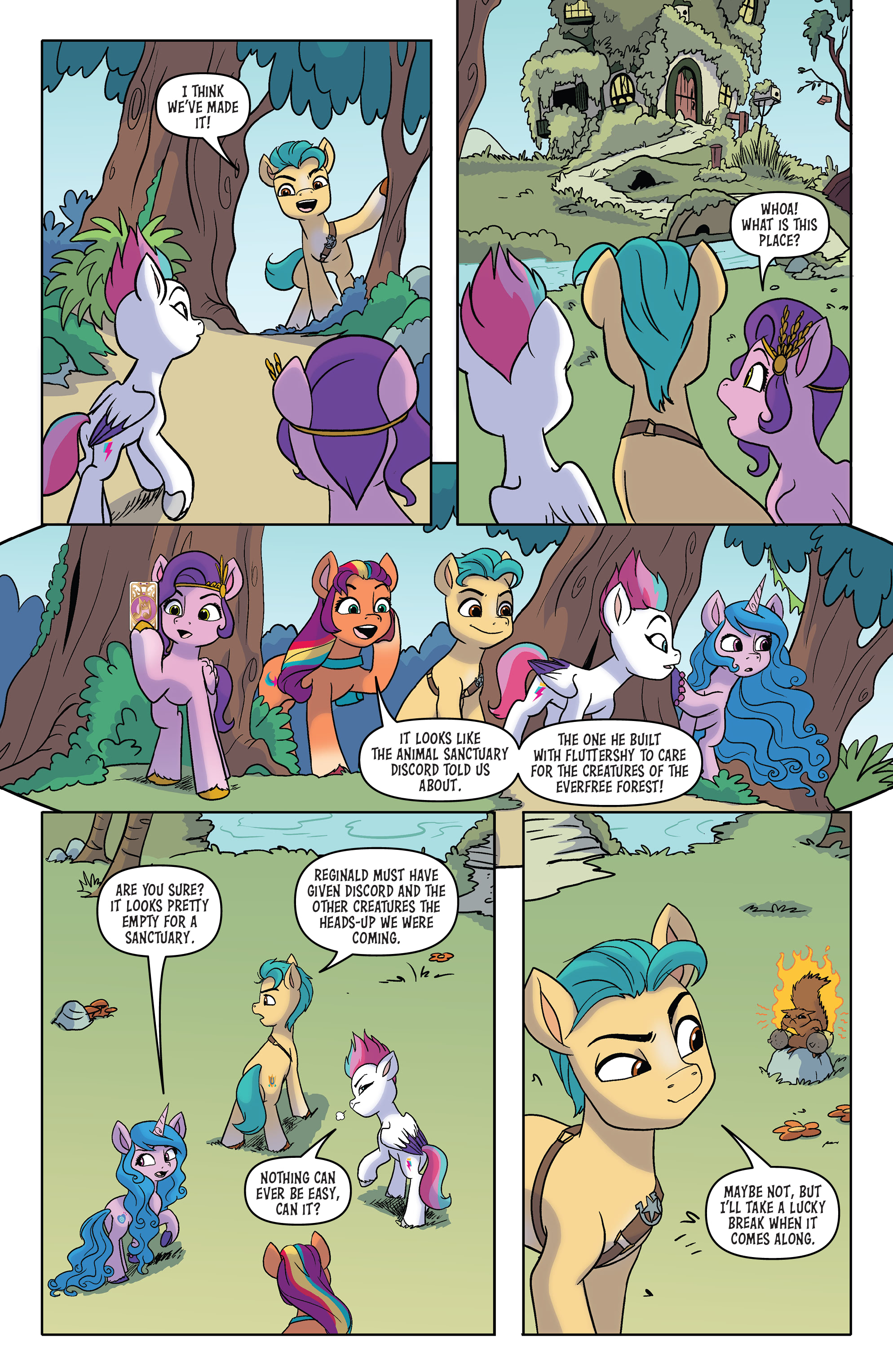Read online My Little Pony comic -  Issue #6 - 13