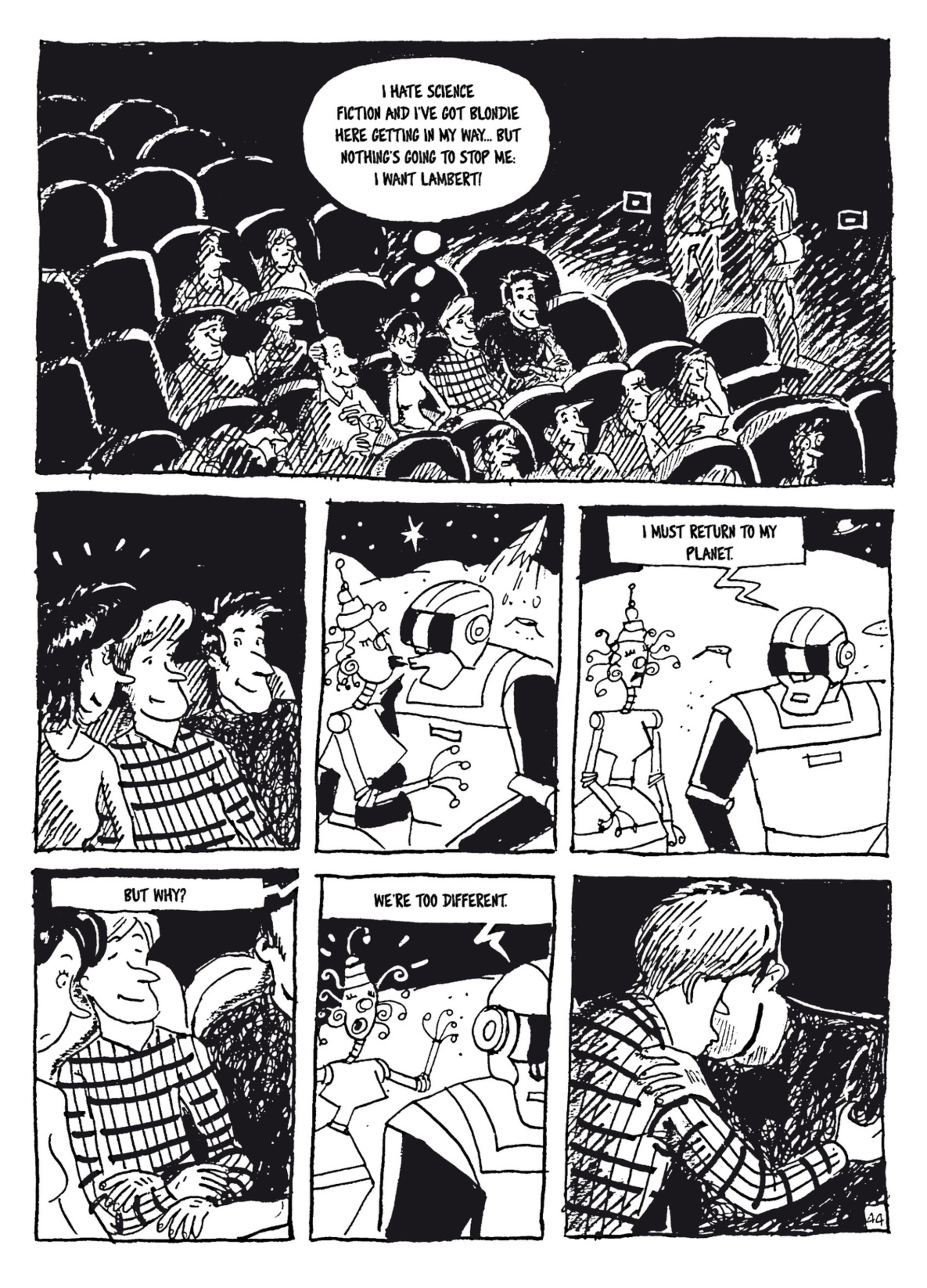 Read online Bluesy Lucy - The Existential Chronicles of a Thirtysomething comic -  Issue #1 - 45