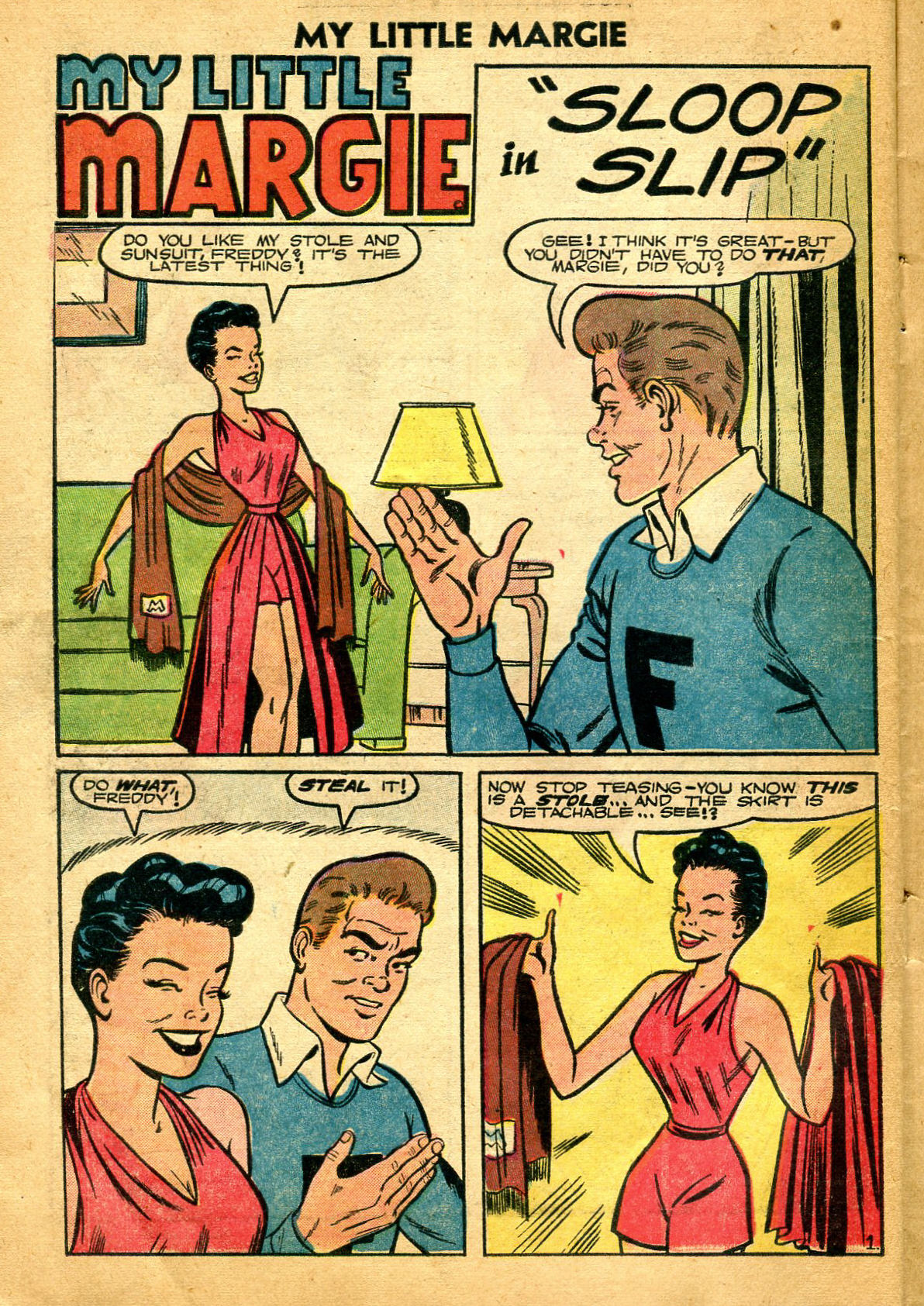 Read online My Little Margie (1954) comic -  Issue #2 - 10