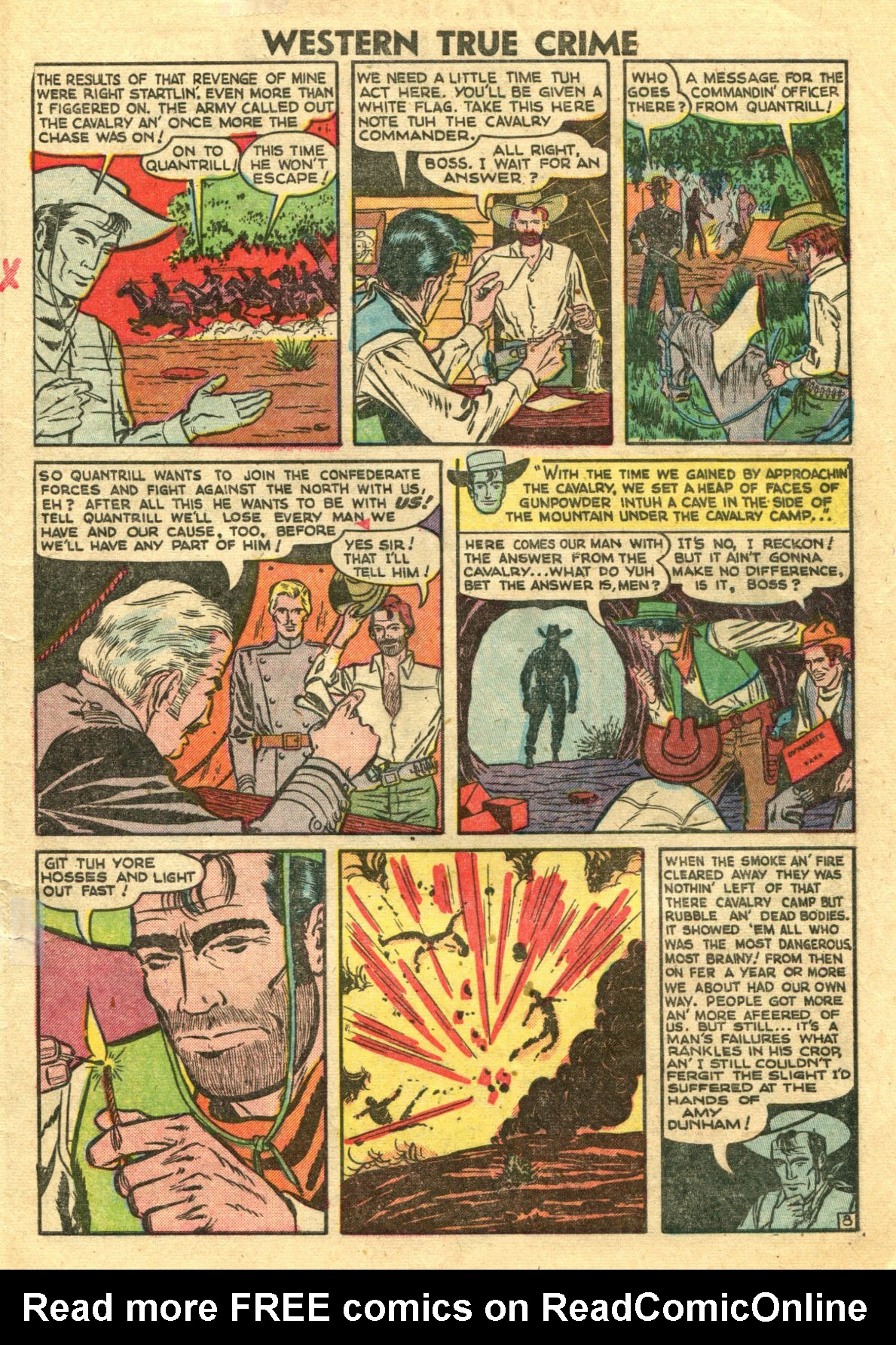 Read online Western True Crime comic -  Issue #4 - 9