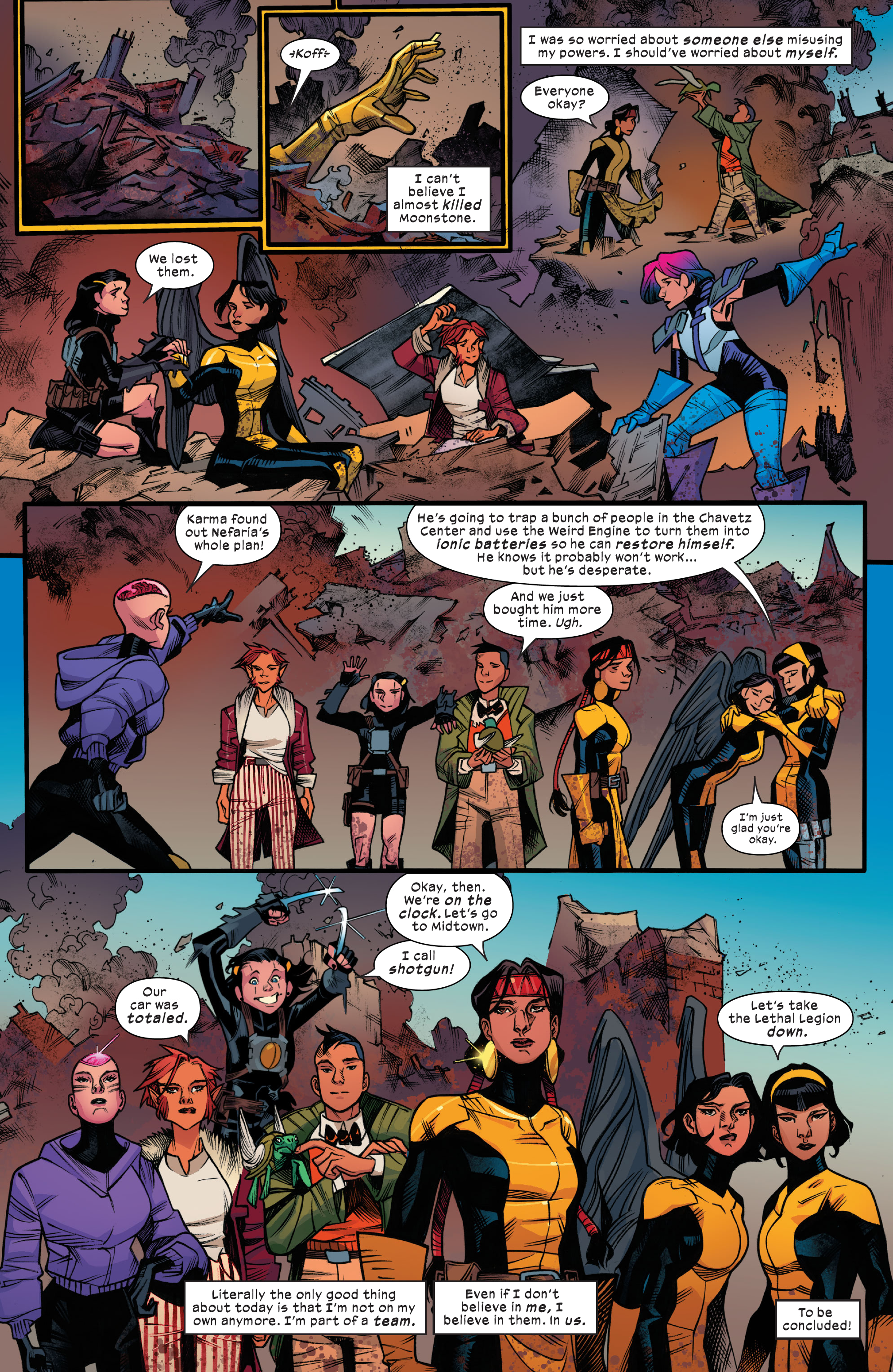 Read online New Mutants Lethal Legion comic -  Issue #4 - 24