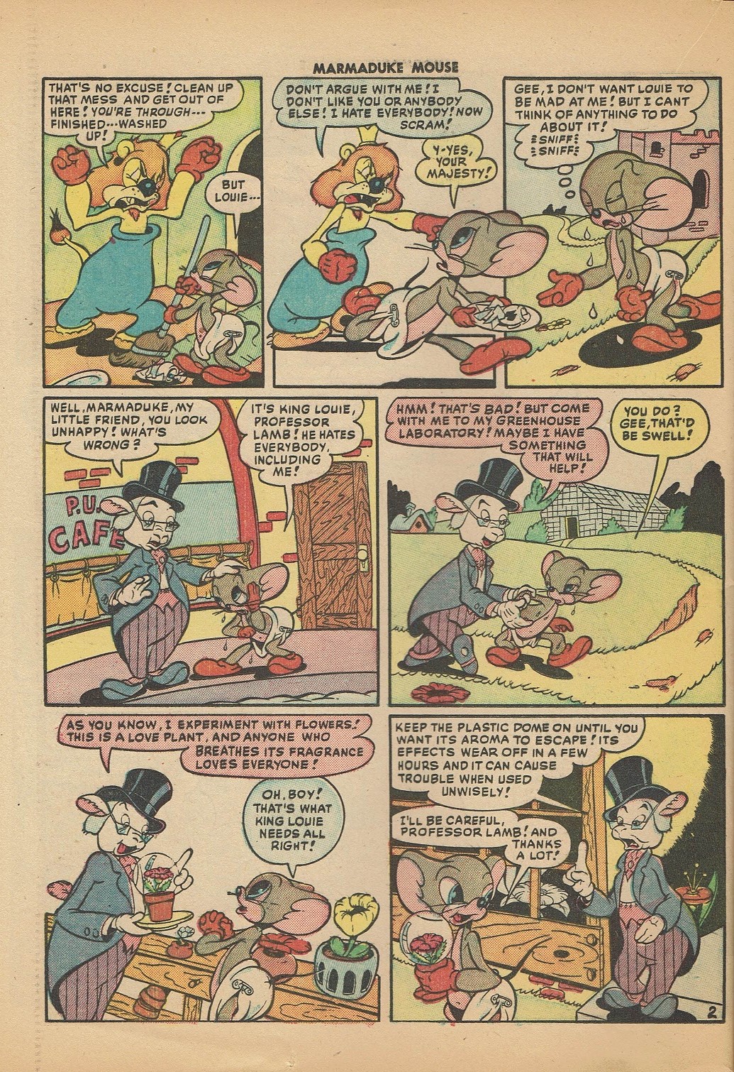Read online Marmaduke Mouse comic -  Issue #16 - 24