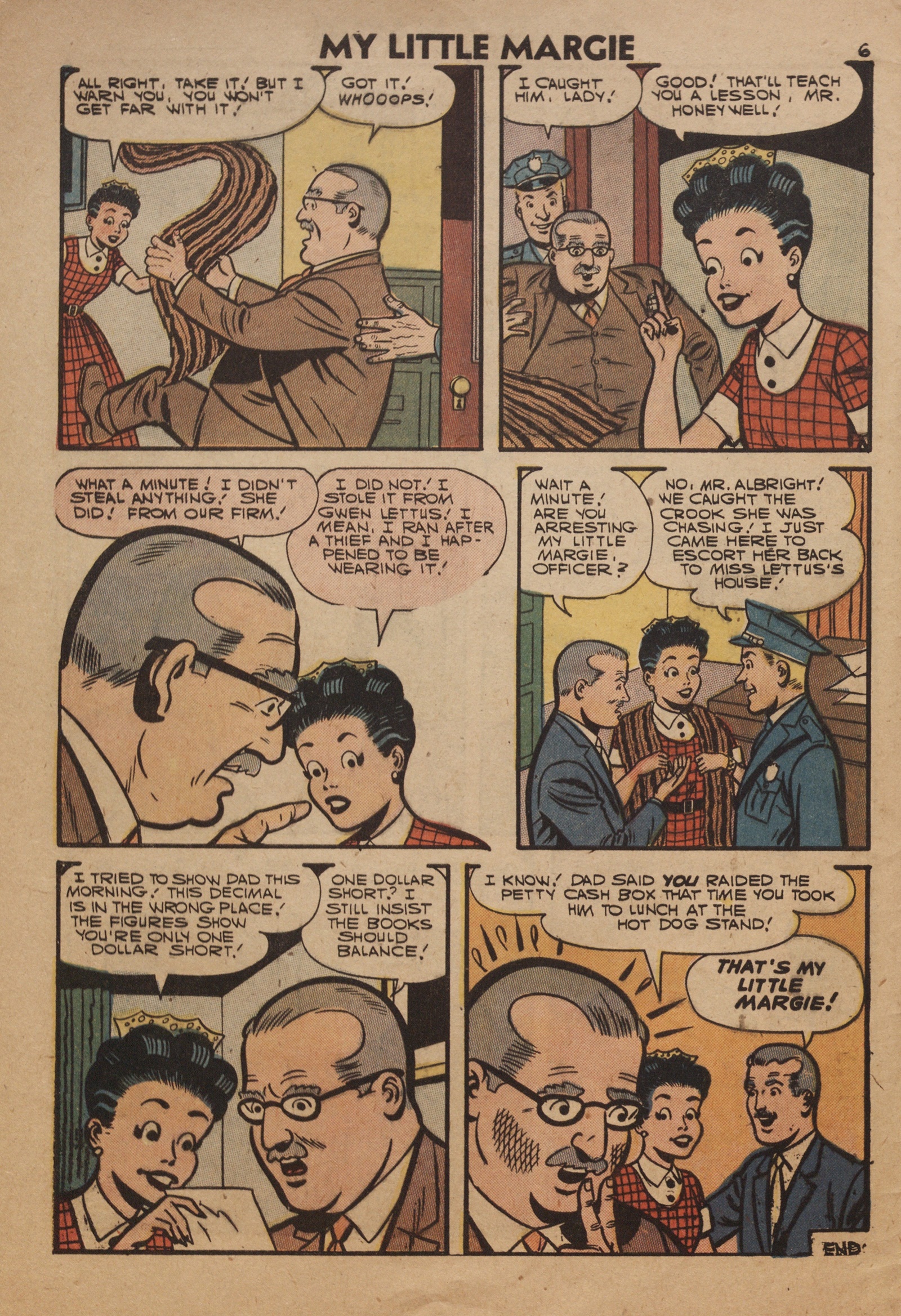 Read online My Little Margie (1954) comic -  Issue #15 - 8