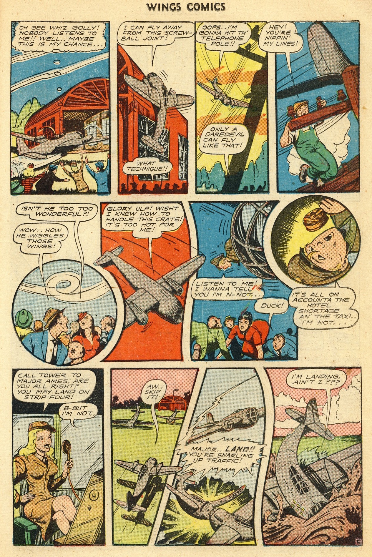 Read online Wings Comics comic -  Issue #64 - 23
