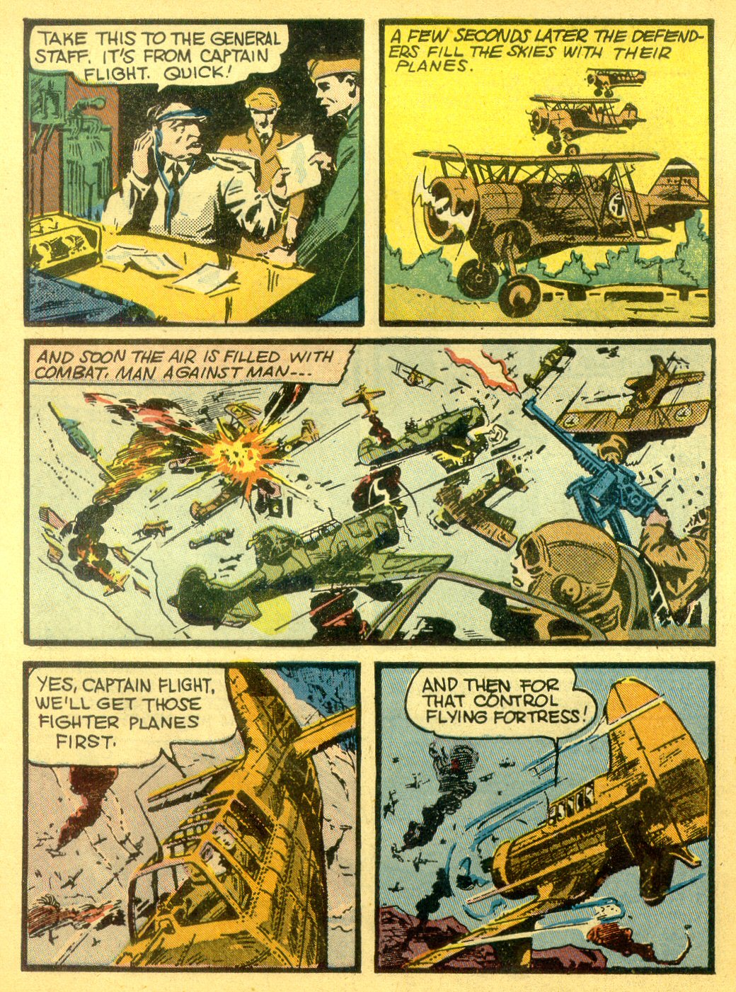 Read online Captain Flight Comics comic -  Issue #2 - 10
