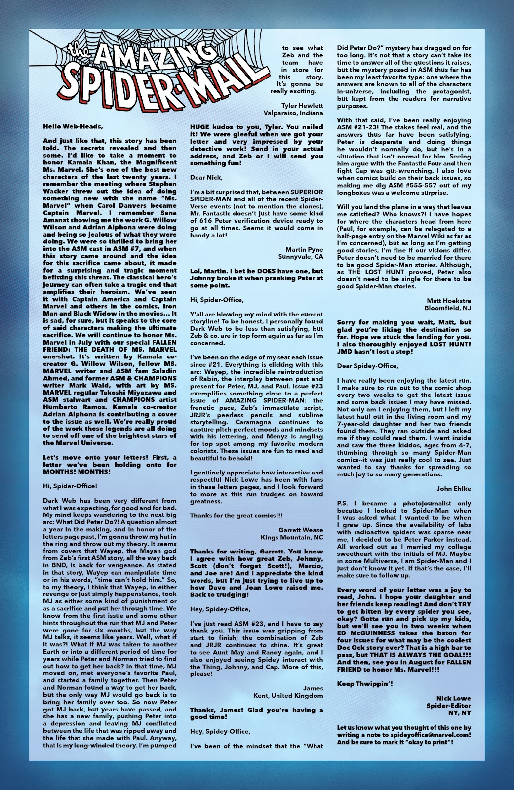 Amazing Spider-Man (2022) issue 26 - Page 34