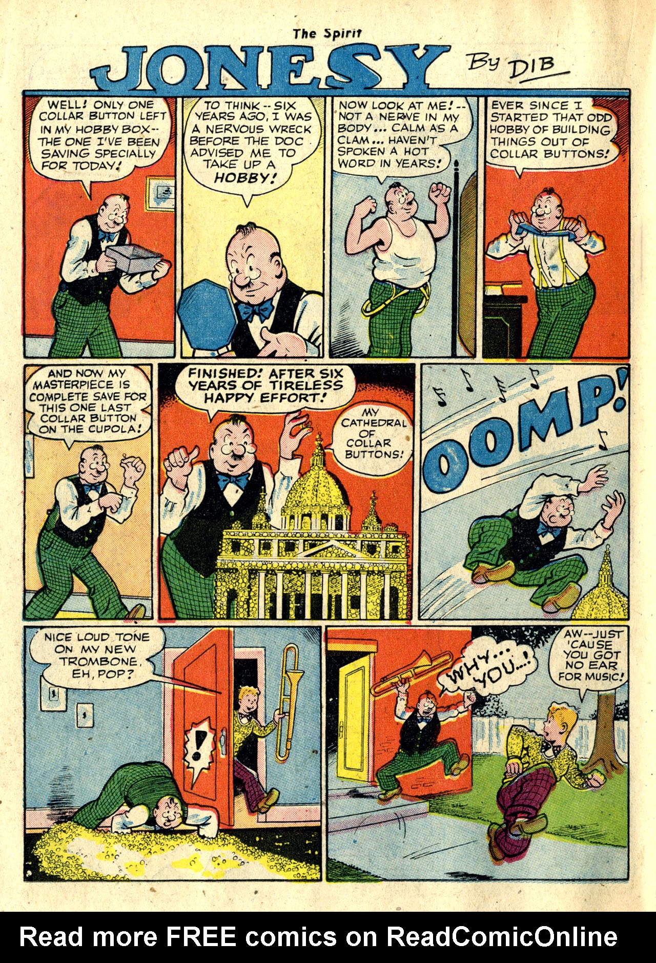Read online The Spirit (1944) comic -  Issue #10 - 34