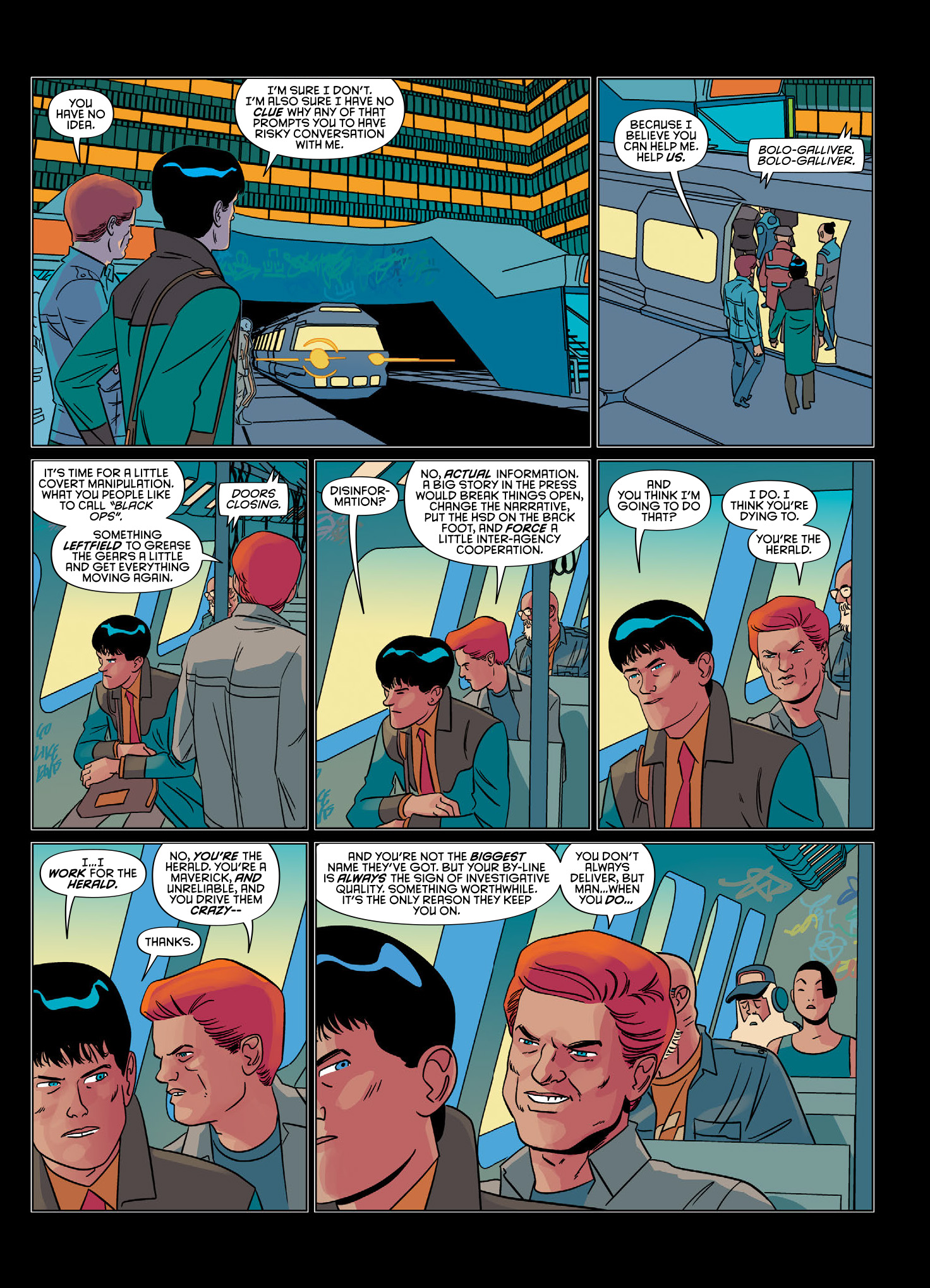 Read online Brink comic -  Issue # TPB 5 - 108