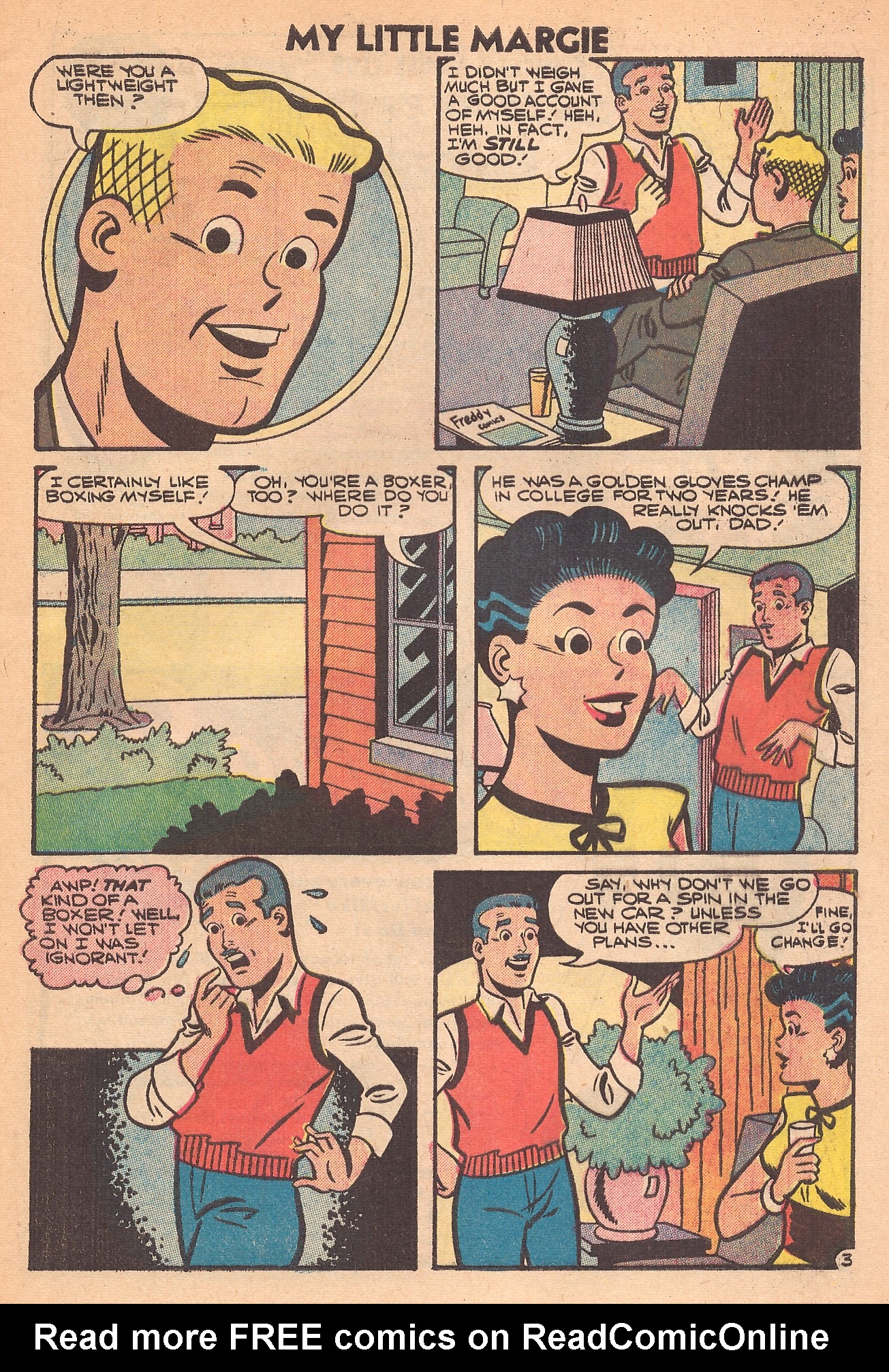 Read online My Little Margie (1954) comic -  Issue #22 - 5