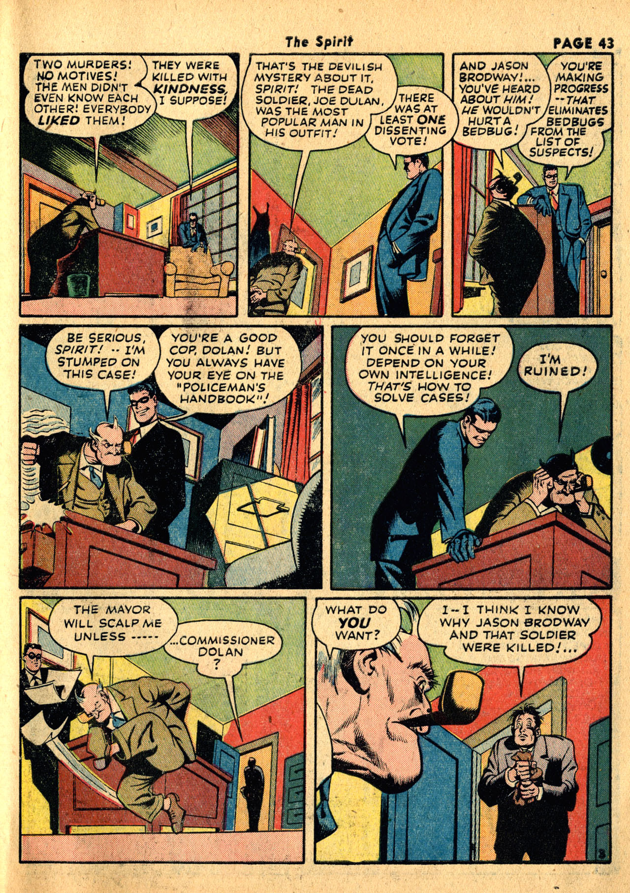 Read online The Spirit (1944) comic -  Issue #1 - 45