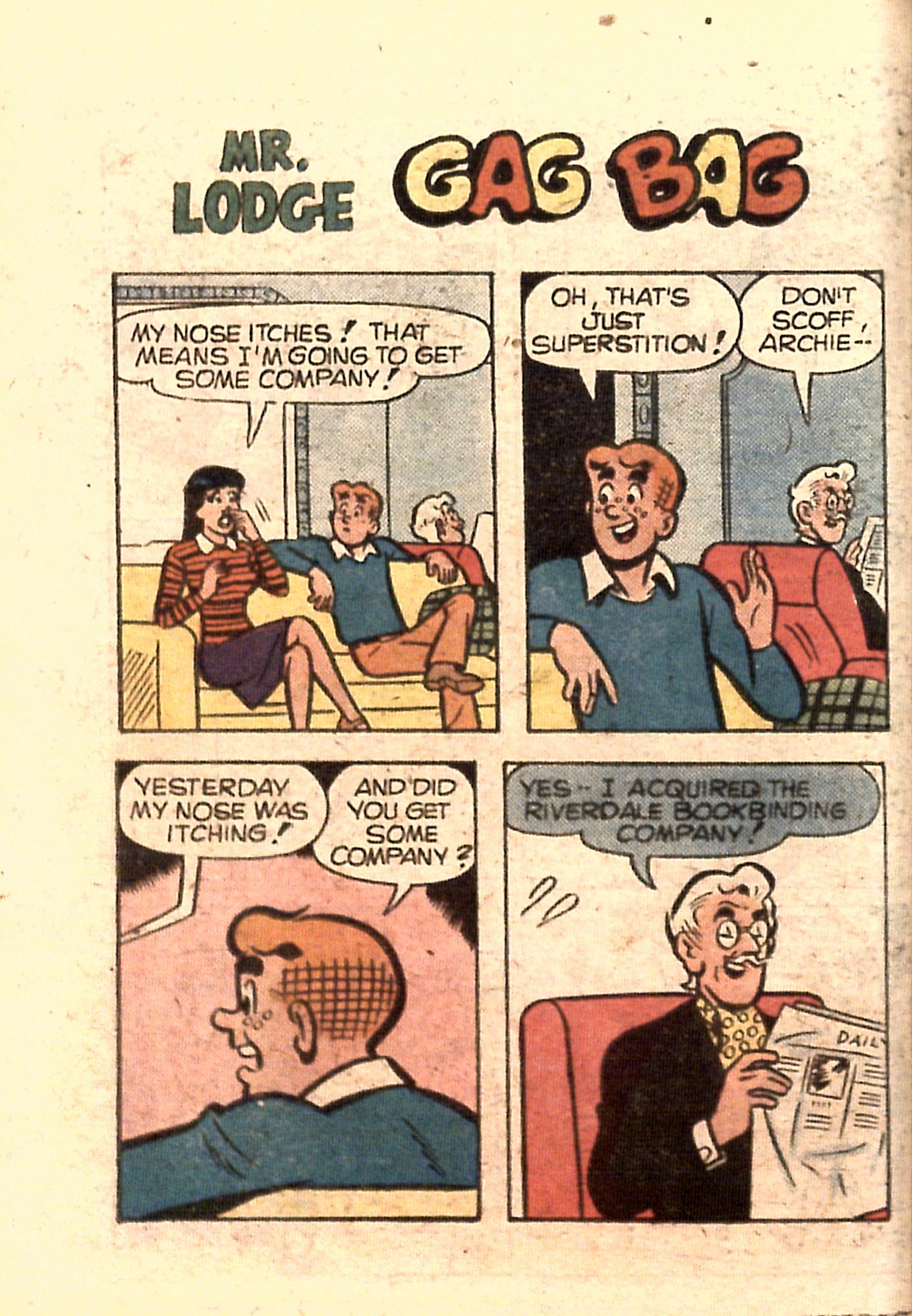 Read online Archie...Archie Andrews, Where Are You? Digest Magazine comic -  Issue #15 - 50