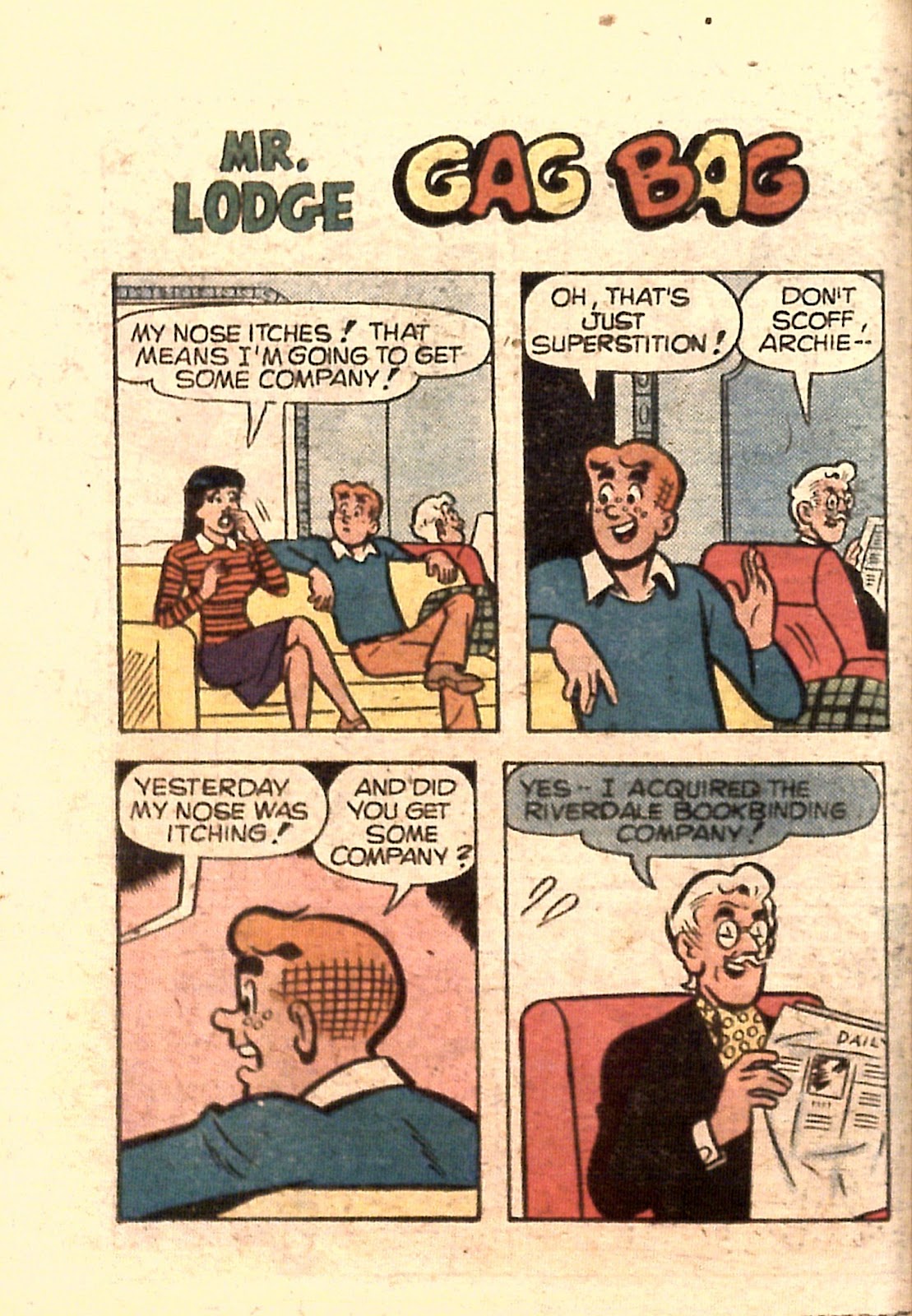 Archie...Archie Andrews, Where Are You? Digest Magazine issue 15 - Page 50