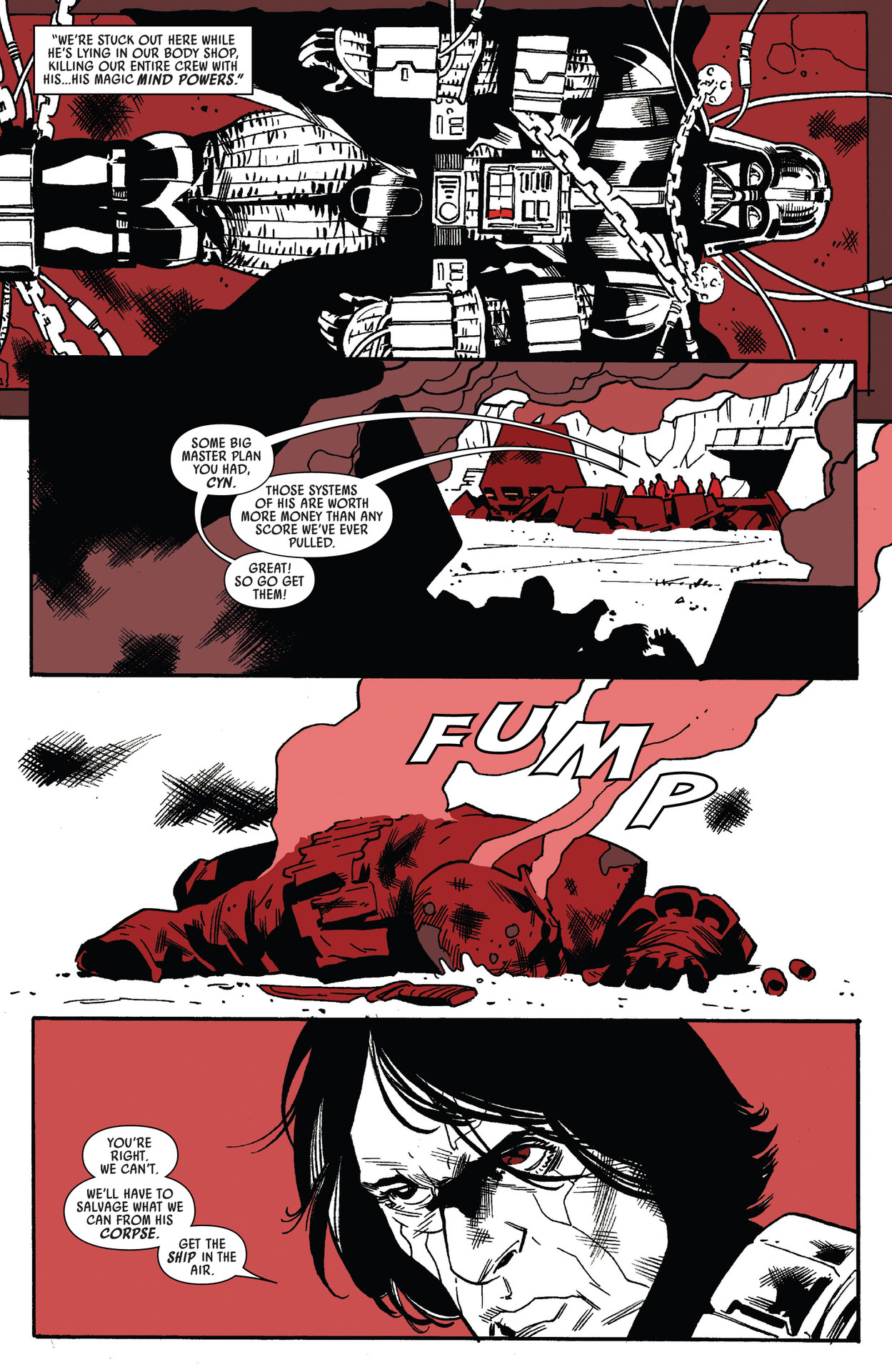 Read online Star Wars: Darth Vader - Black, White & Red comic -  Issue #3 - 4