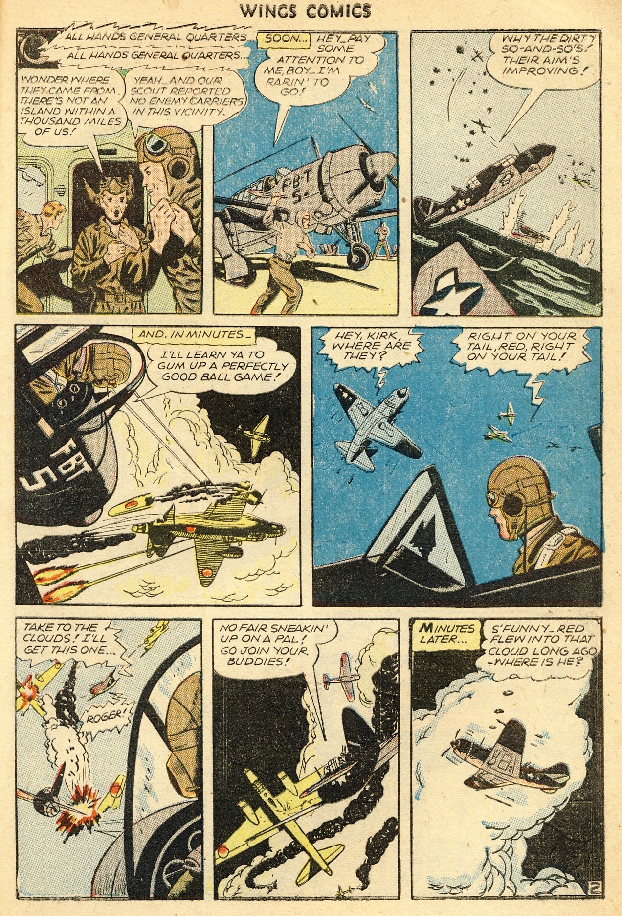 Read online Wings Comics comic -  Issue #64 - 31
