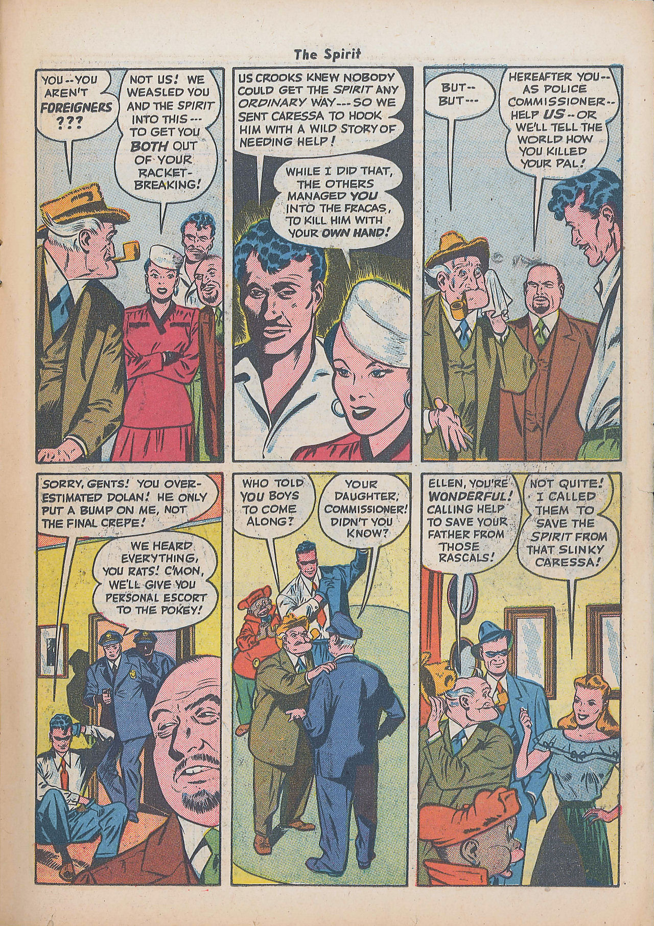 Read online The Spirit (1944) comic -  Issue #9 - 25