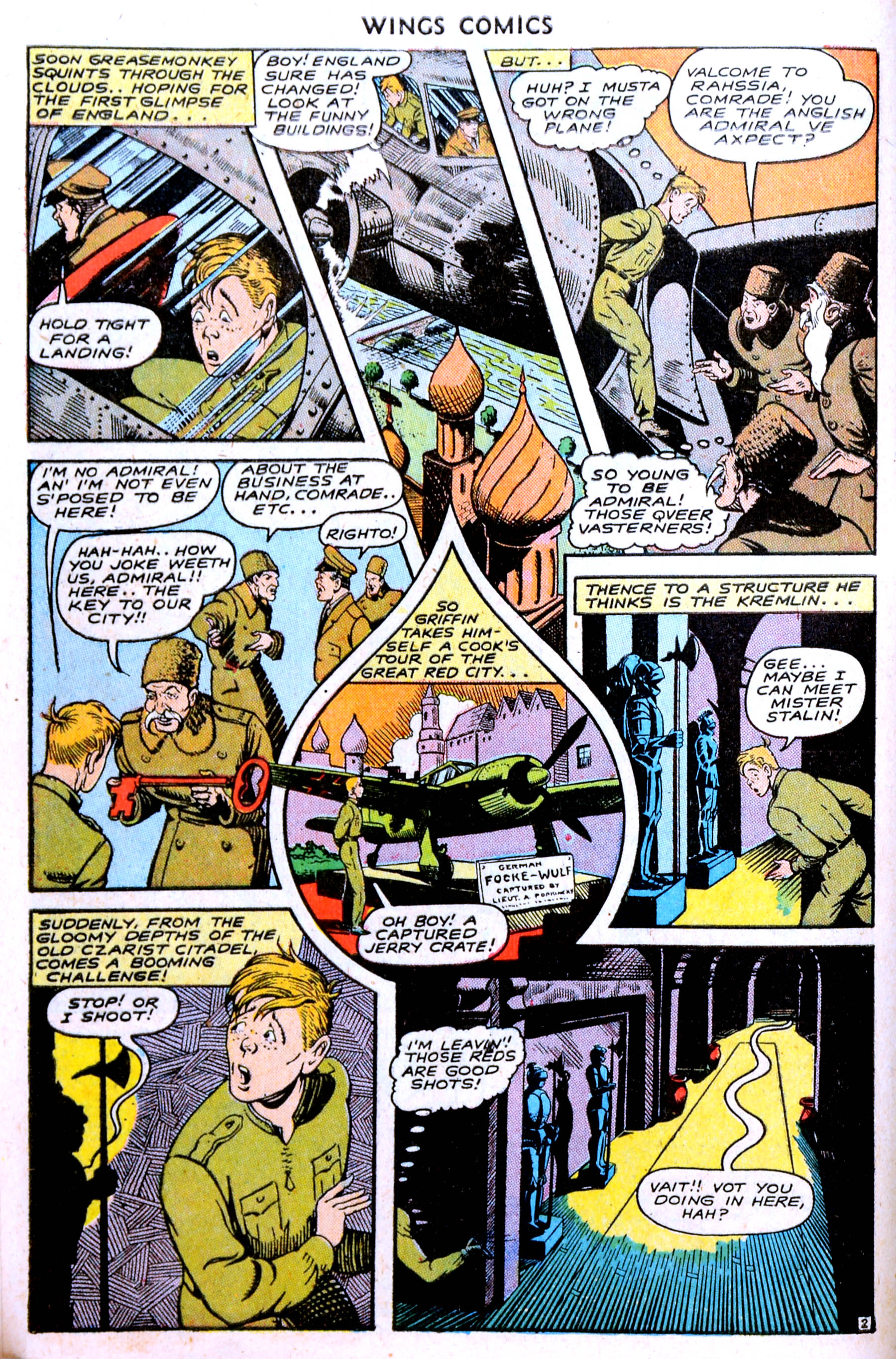 Read online Wings Comics comic -  Issue #47 - 14