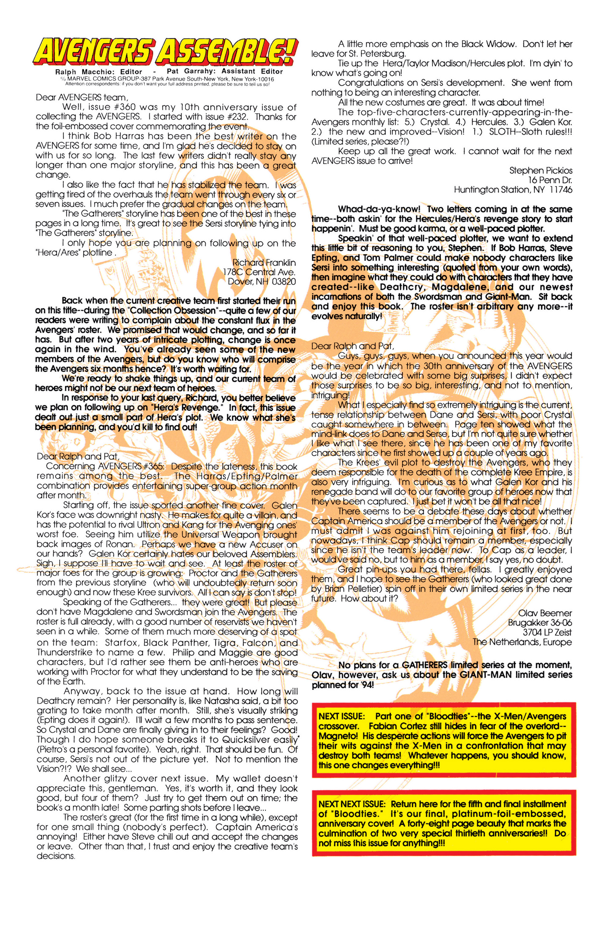 Read online The Avengers (1963) comic -  Issue #367 - 24