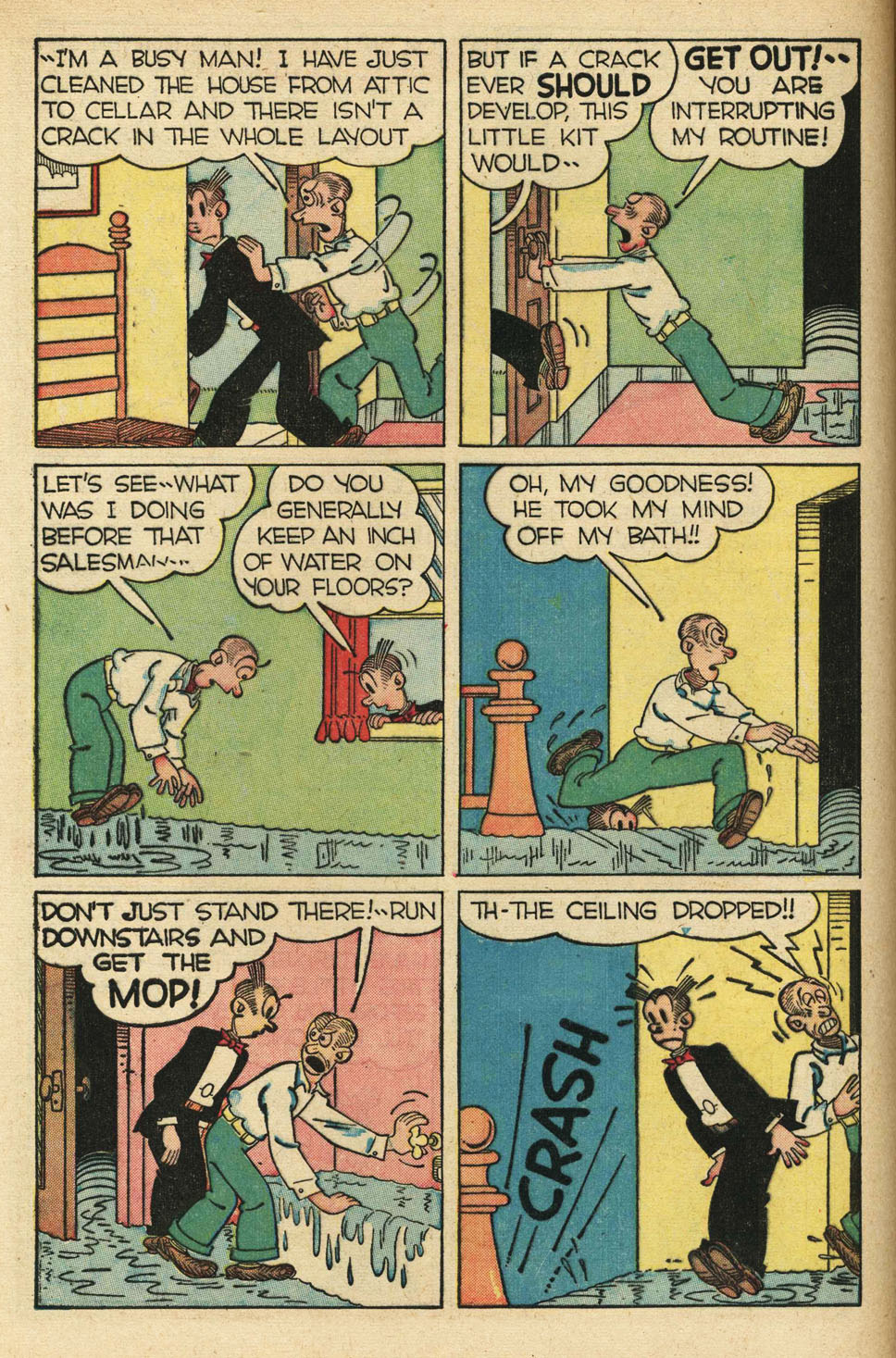 Read online Blondie Comics (1947) comic -  Issue #6 - 8