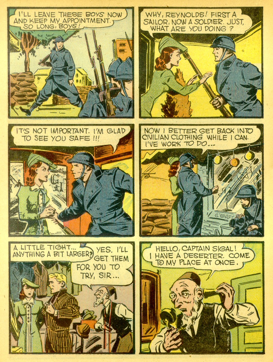 Read online Captain Flight Comics comic -  Issue #2 - 32