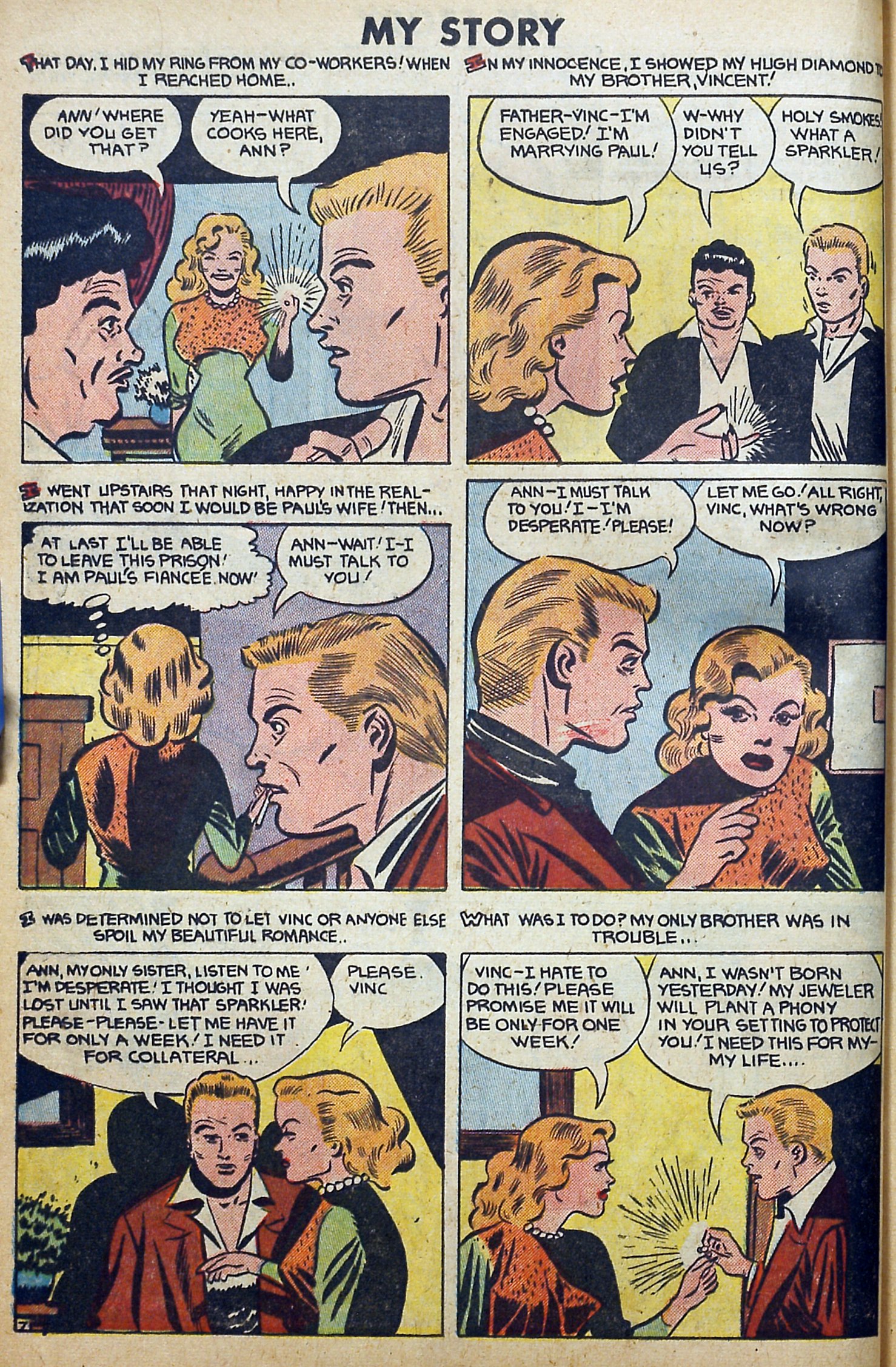 Read online My Story True Romances In Pictures comic -  Issue #11 - 7